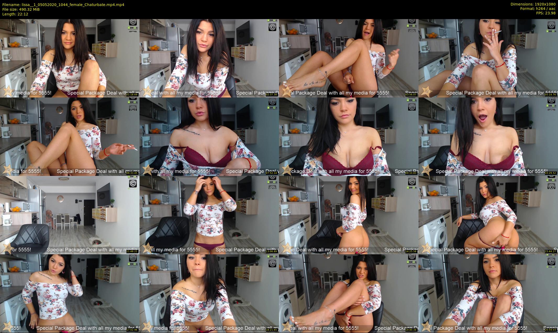 lissa__1 — 23 minute Chaturbate female cam show recording, 1080p, May 5, 2020