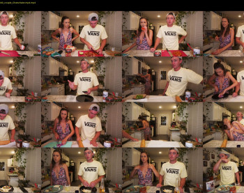livanddrew — 70 minute Chaturbate couple cam show recording, 720p, May 6, 2020