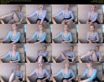 mallinia — 5 minute Chaturbate female cam show recording, 720p, May 5, 2020