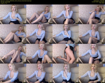 mallinia — 8 minute Chaturbate female cam show recording, 720p, May 5, 2020