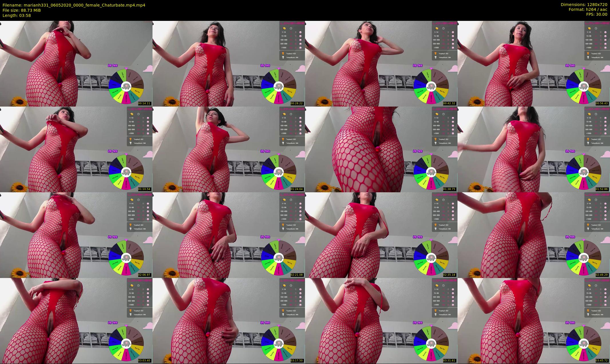 marianh331 — 4 minute Chaturbate female cam show recording, 720p, May 6, 2020