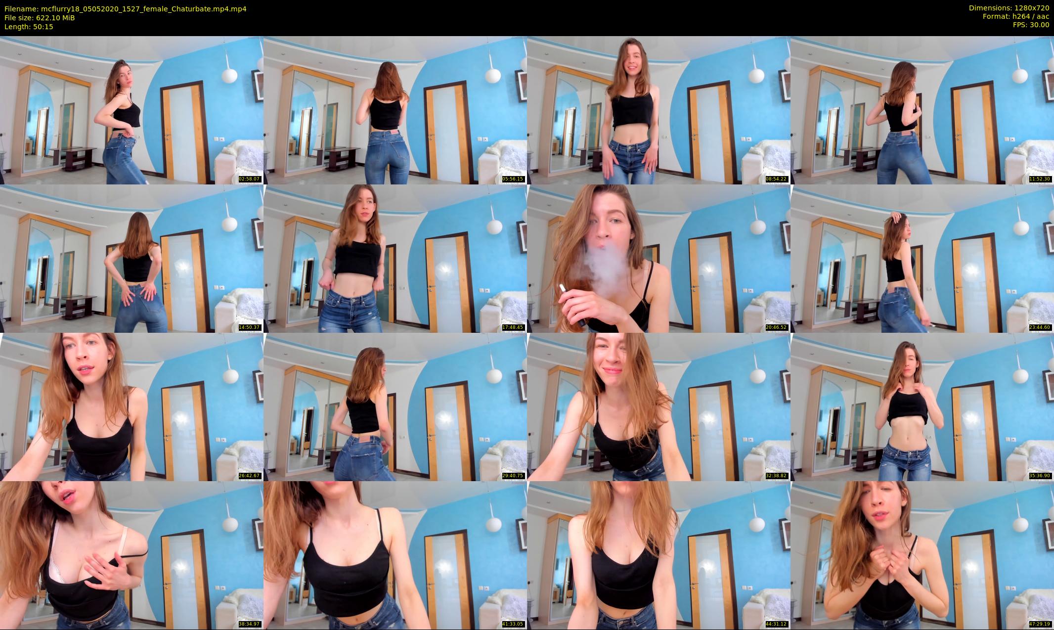 mcflurry18 — 51 minute Chaturbate female cam show recording, 720p, May 5, 2020