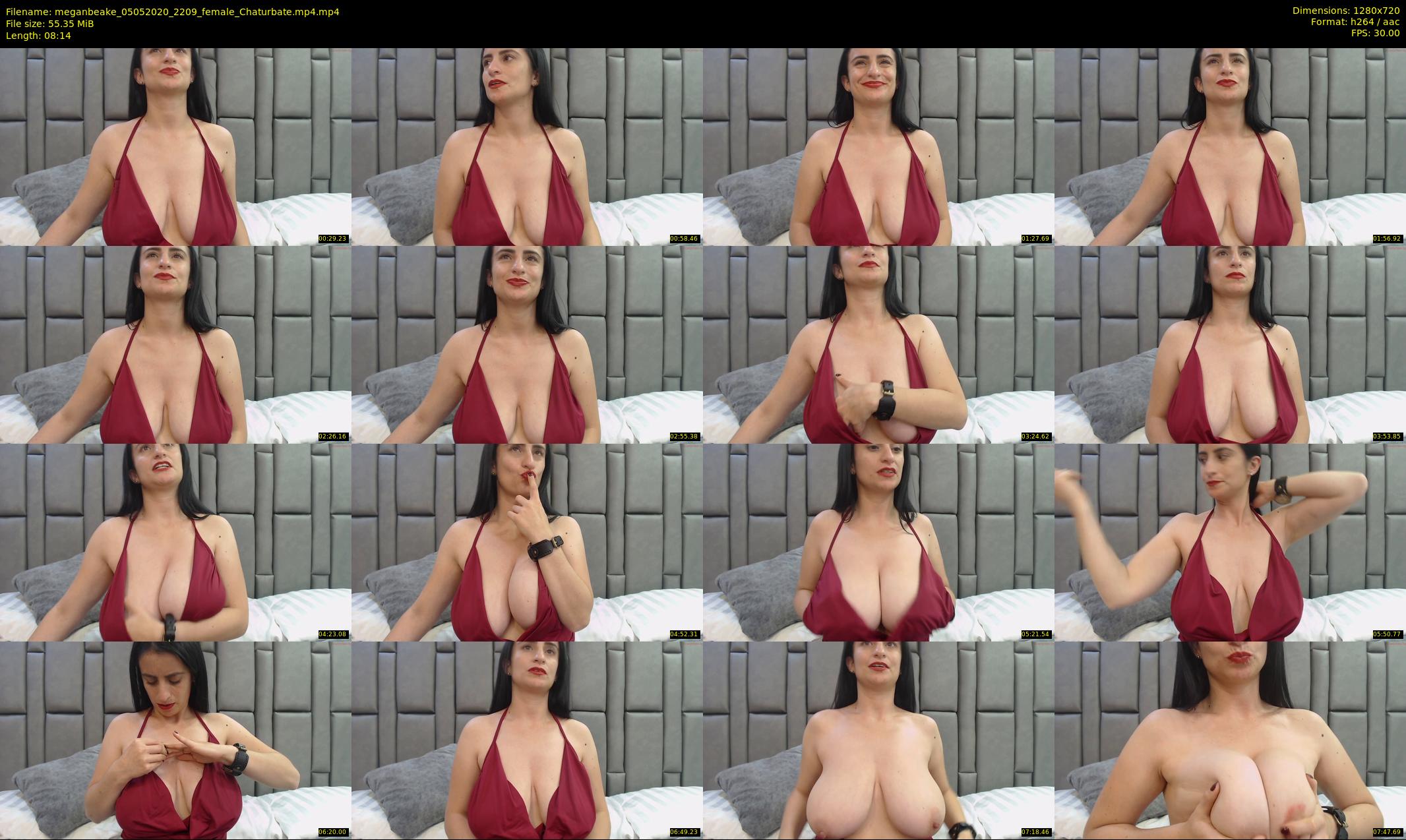 meganbeake — 9 minute Chaturbate female cam show recording, 720p, May 5, 2020