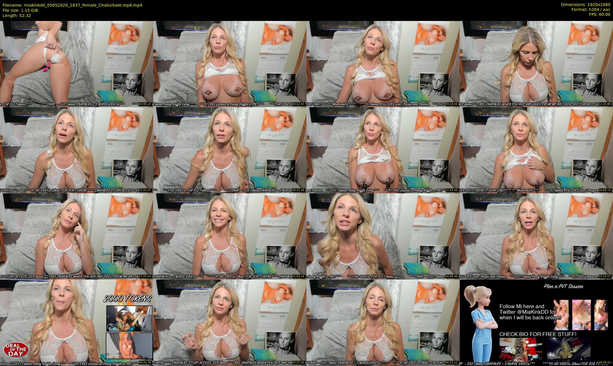 miakinkdd — 53 minute Chaturbate female cam show recording, 1080p, May 5, 2020