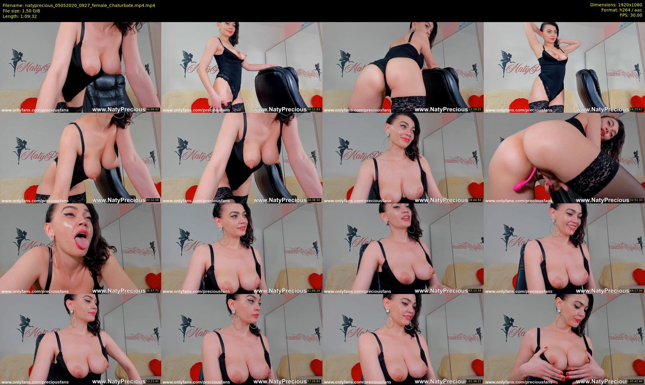 natyprecious — 70 minute Chaturbate female cam show recording, 1080p, May 5, 2020