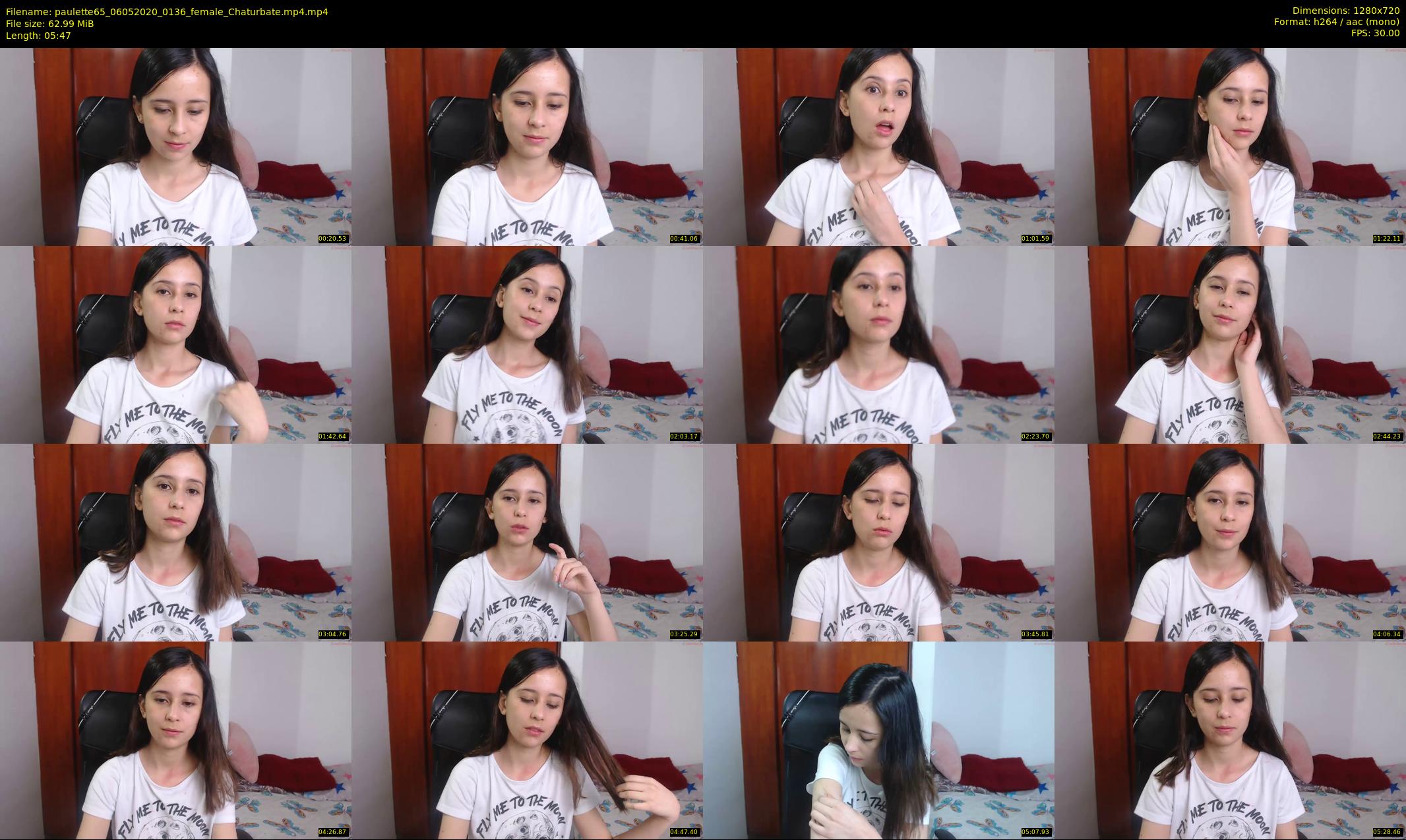paulette65 — 6 minute Chaturbate female cam show recording, 720p, May 6, 2020