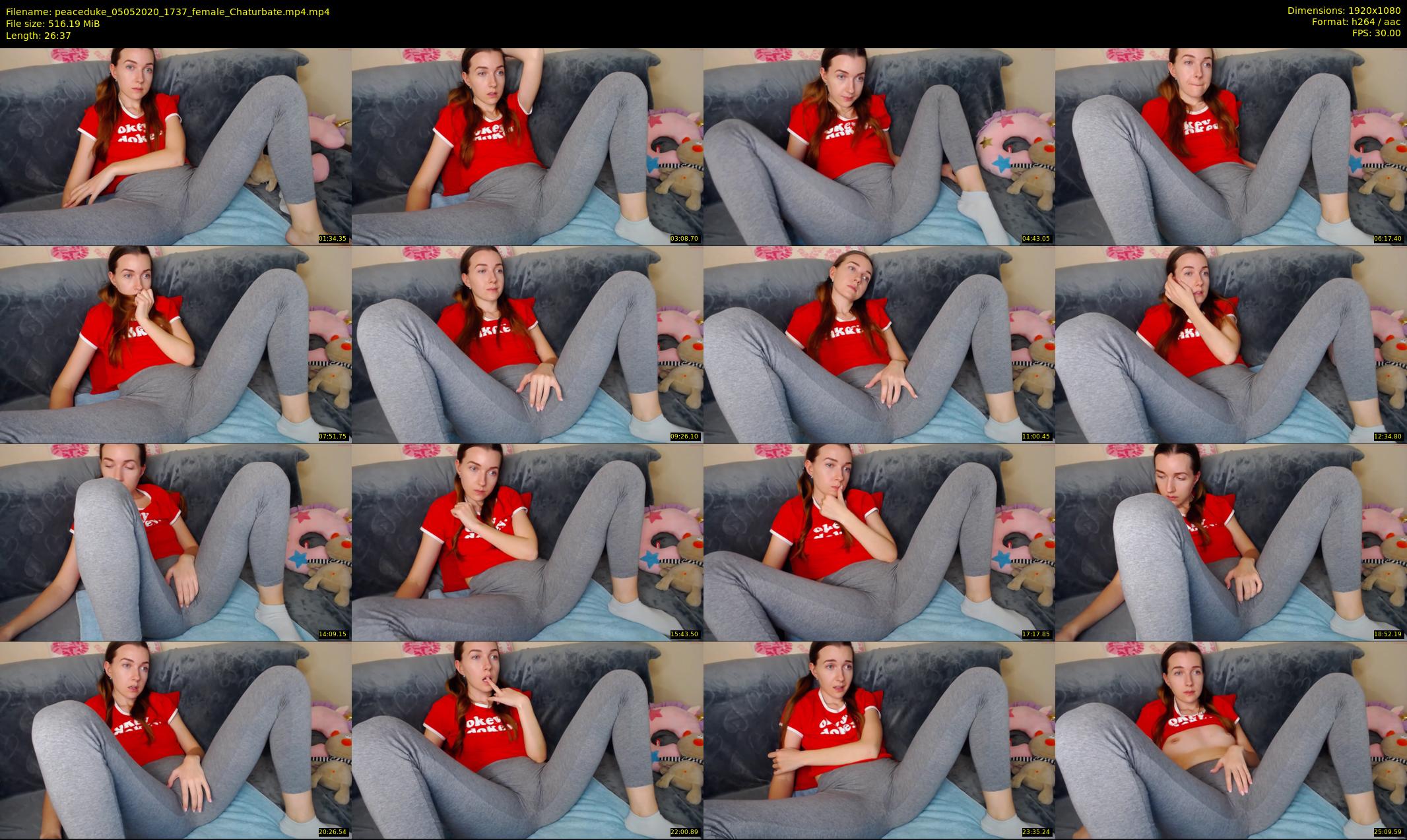 peaceduke — 27 minute Chaturbate female cam show recording, 1080p, May 5, 2020