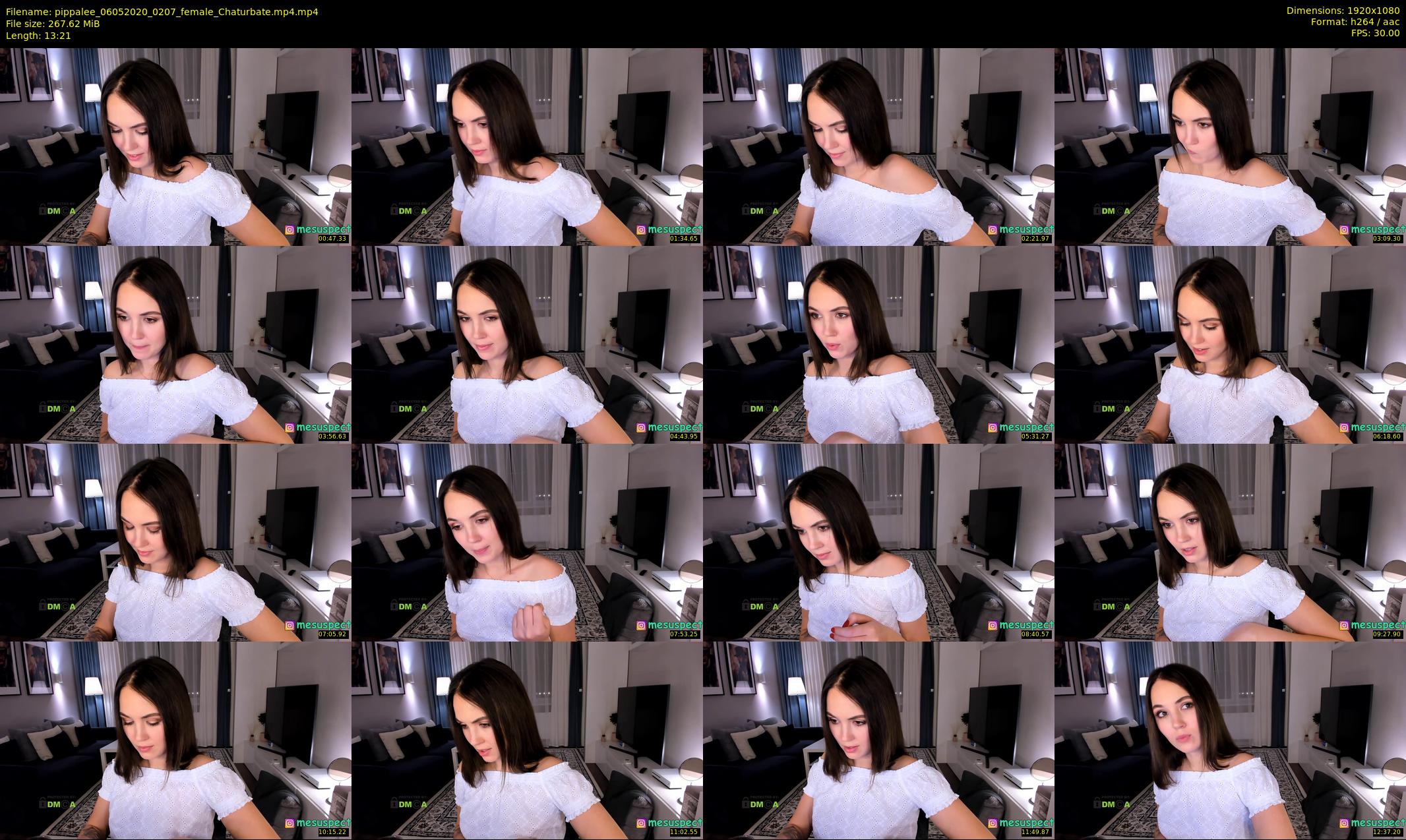 pippalee — 14 minute Chaturbate female cam show recording, 1080p, May 6, 2020