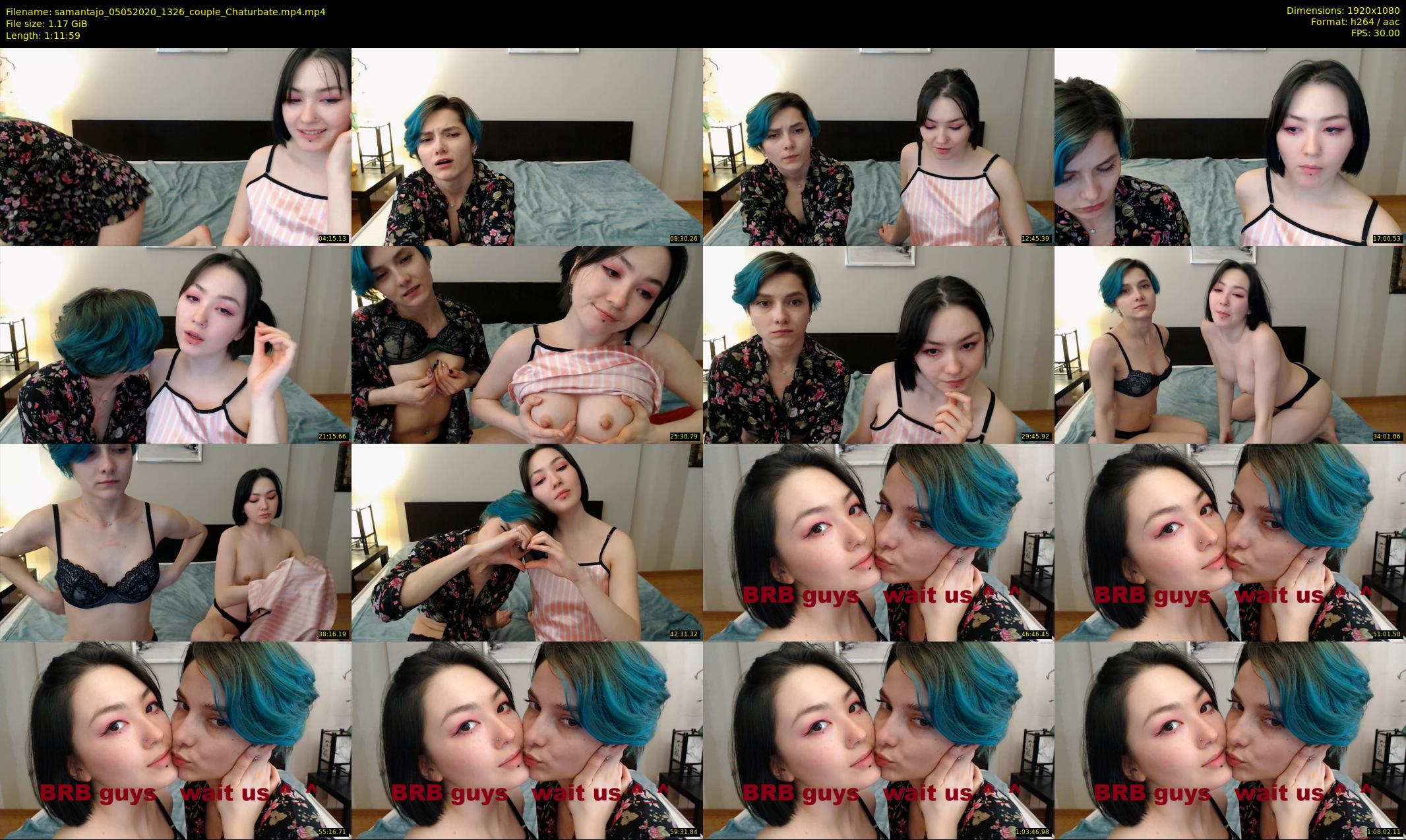samantajo — 72 minute Chaturbate female cam show recording, 1080p, May 5, 2020