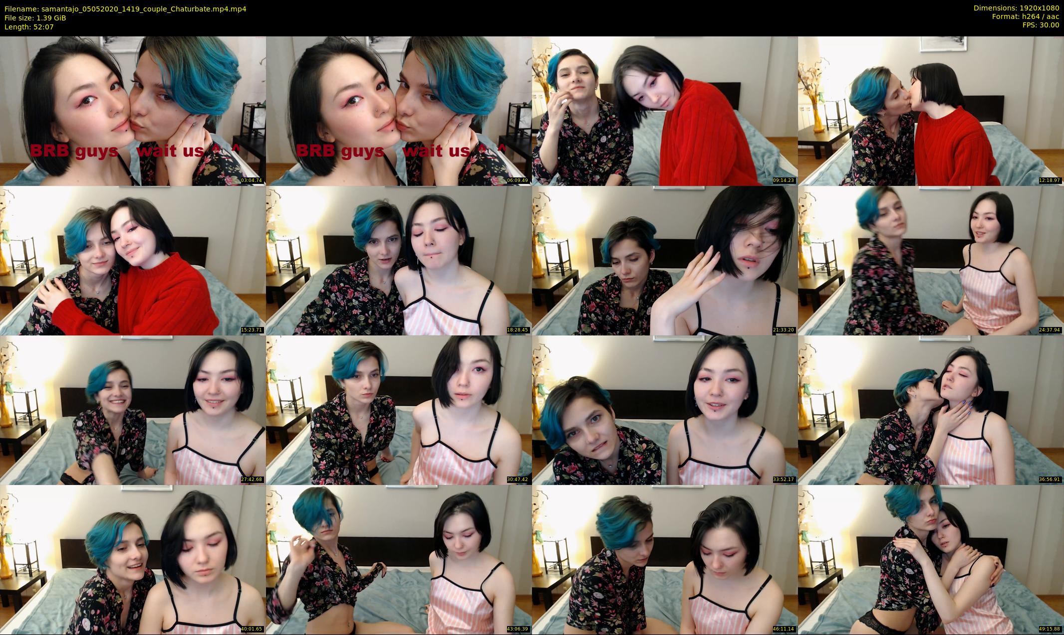 samantajo — 53 minute Chaturbate female cam show recording, 1080p, May 5, 2020