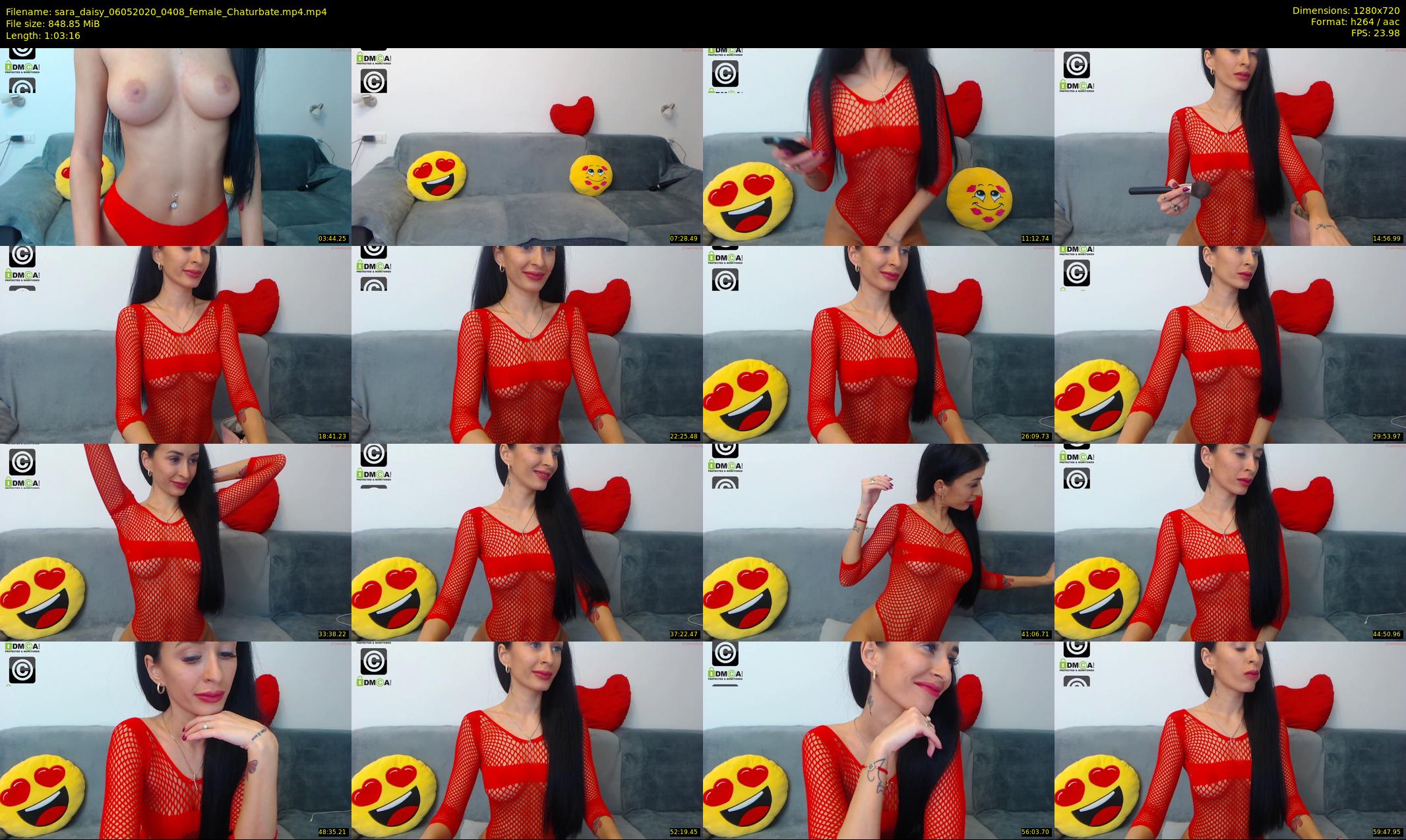 sara_daisy — 64 minute Chaturbate female cam show recording, 720p, May 6, 2020