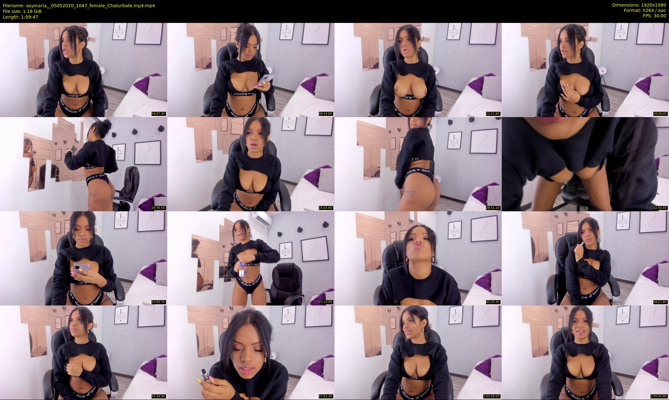 soymaria_ — 70 minute Chaturbate female cam show recording, 1080p, May 5, 2020