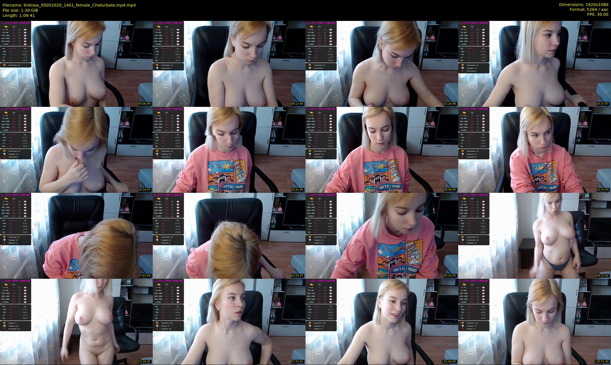 tinkissa — 70 minute Chaturbate couple cam show recording, 1080p, May 5, 2020