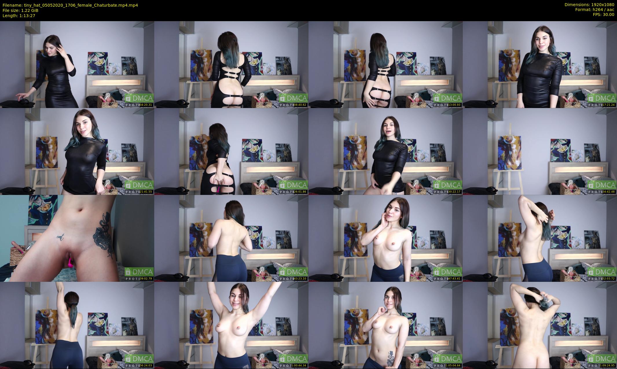 tiny_hat — 74 minute Chaturbate female cam show recording, 1080p, May 5, 2020