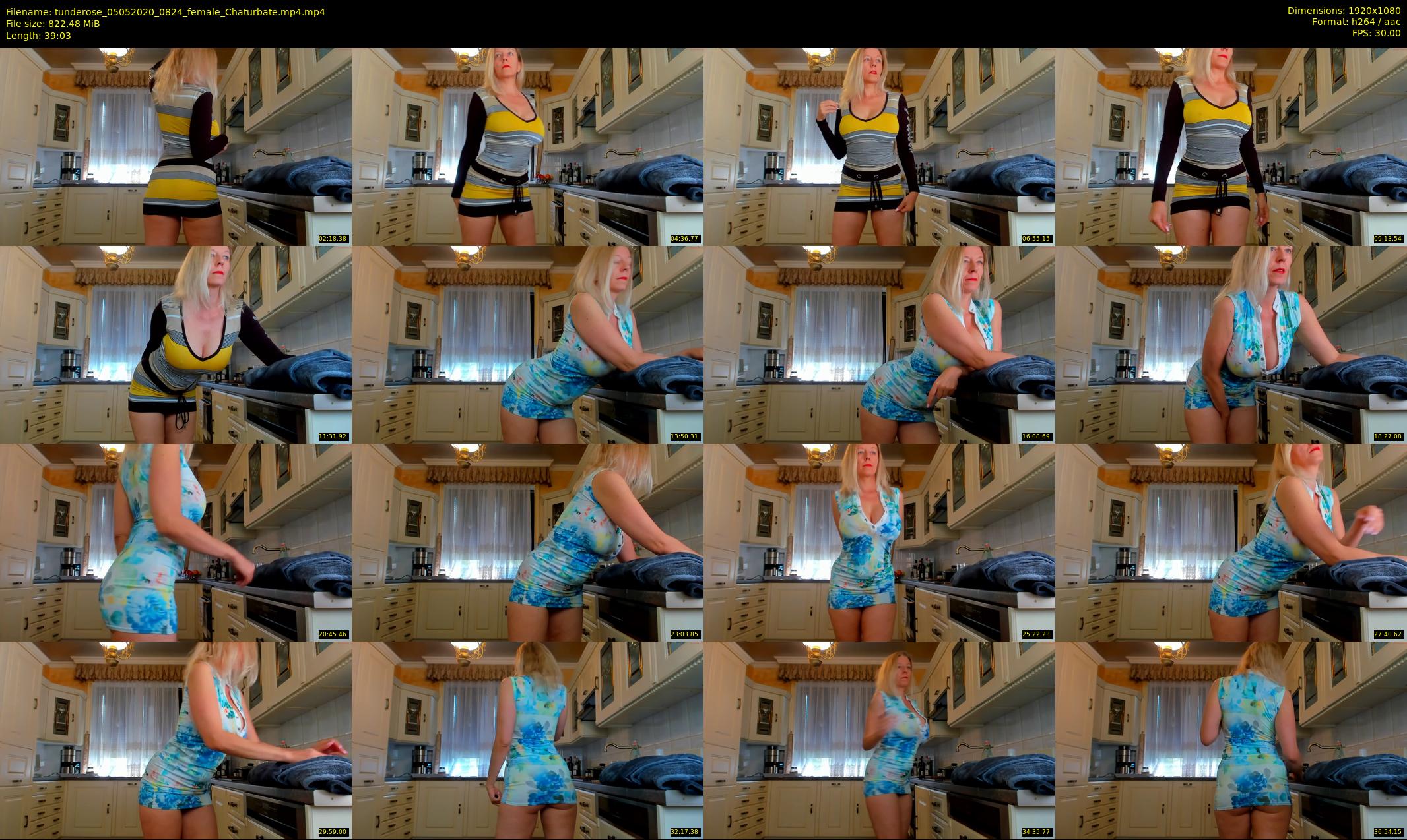tunderose — 40 minute Chaturbate female cam show recording, 1080p, May 5, 2020