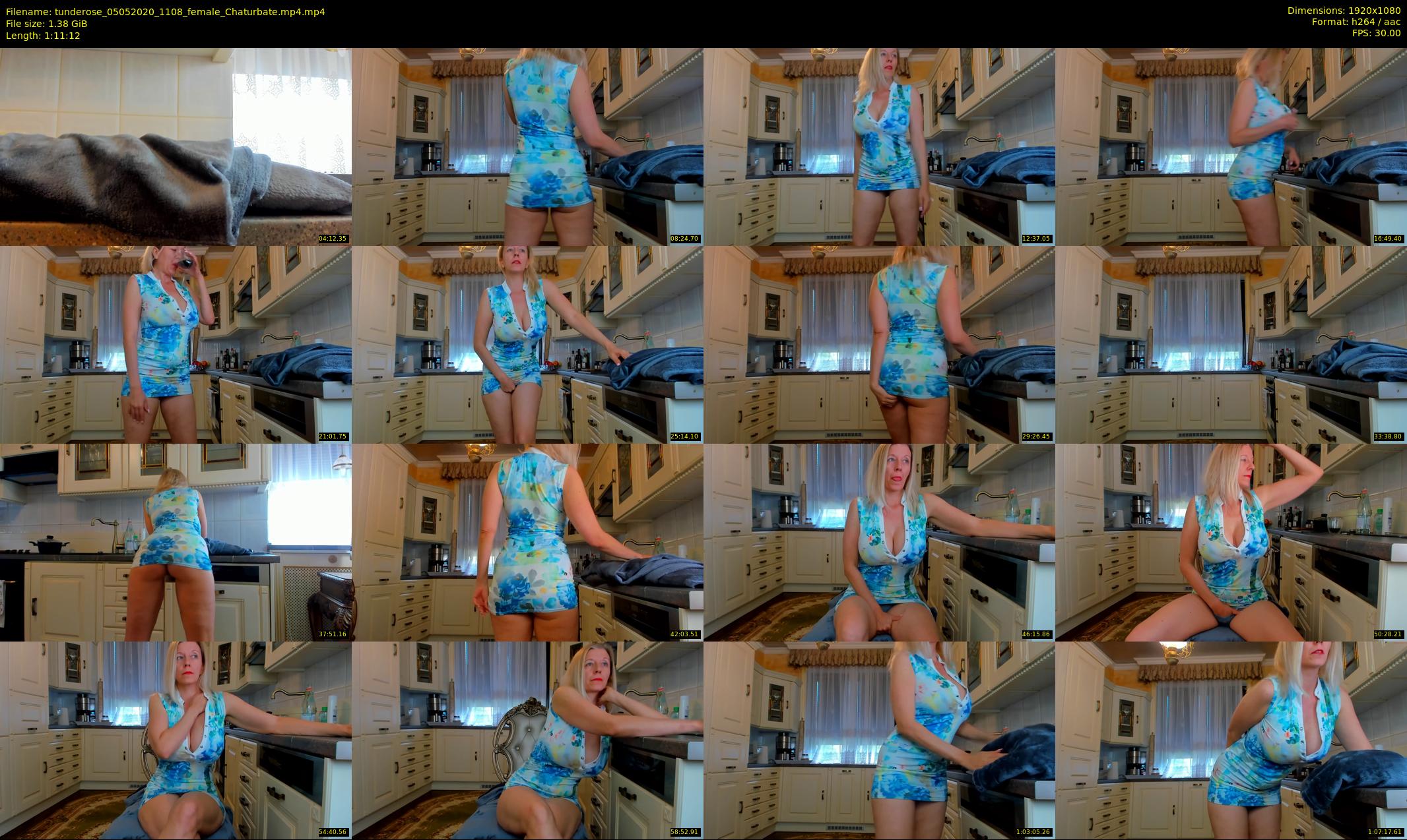 tunderose — 72 minute Chaturbate female cam show recording, 1080p, May 5, 2020
