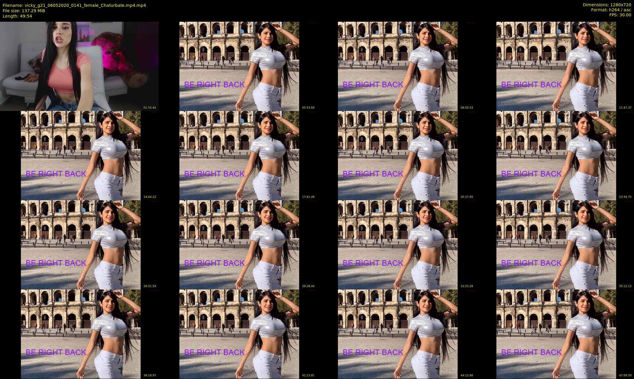 vicky_g21 — 50 minute Chaturbate female cam show recording, 720p, May 6, 2020