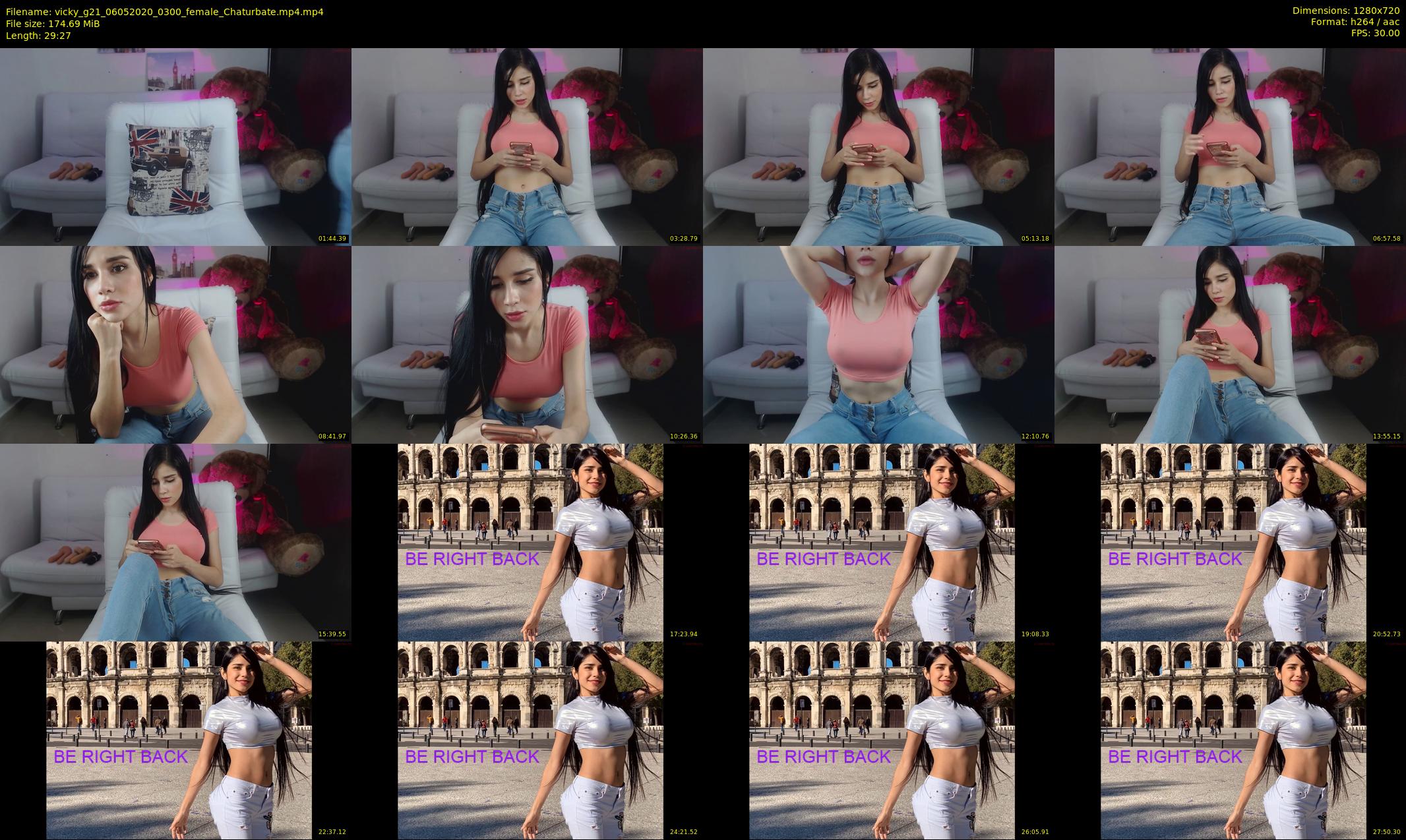 vicky_g21 — 30 minute Chaturbate female cam show recording, 720p, May 6, 2020