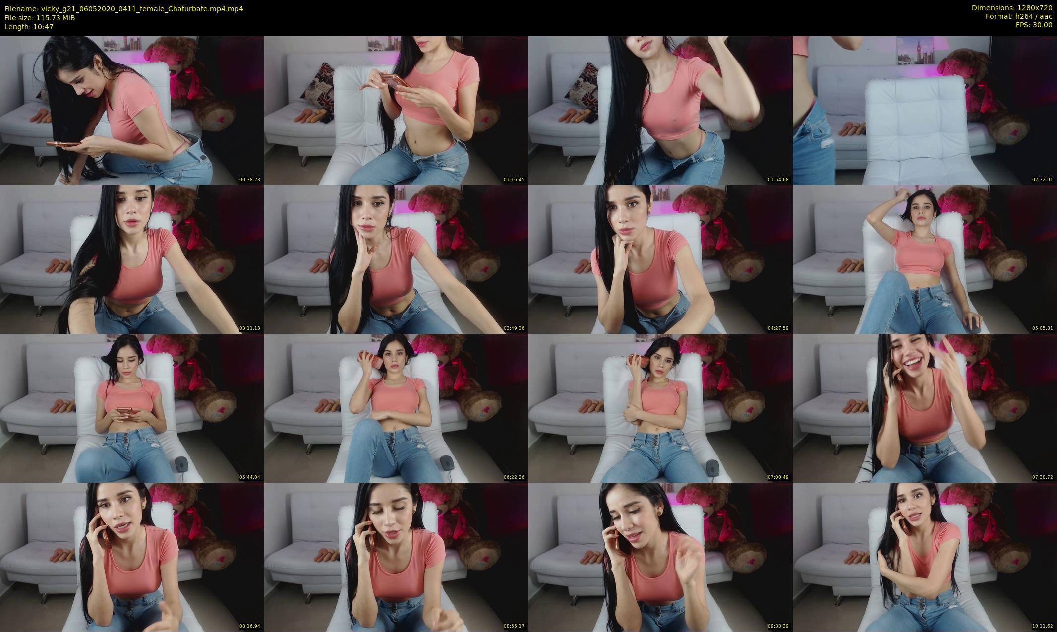 vicky_g21 — 11 minute Chaturbate female cam show recording, 720p, May 6, 2020