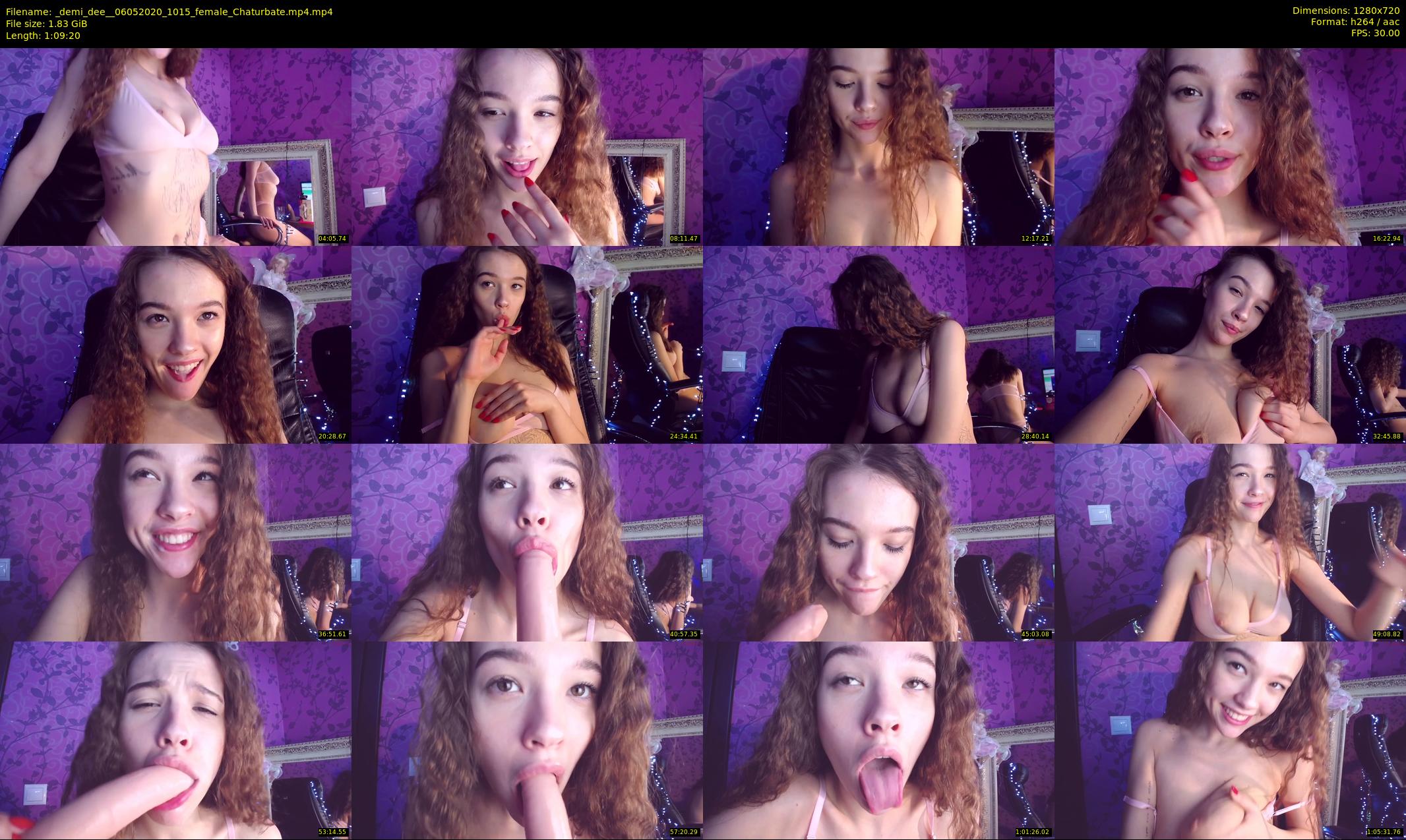 _demi_dee_ — 70 minute Chaturbate female cam show recording, 720p, May 6, 2020