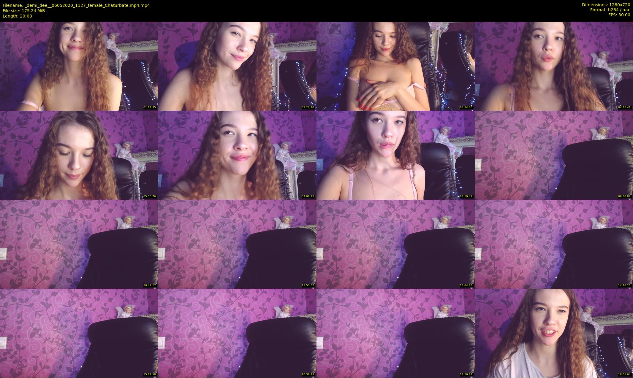 _demi_dee_ — 21 minute Chaturbate female cam show recording, 720p, May 6, 2020
