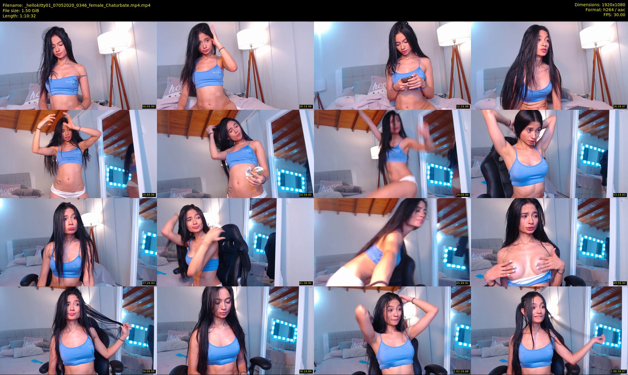 _hellokitty01 — 71 minute Chaturbate female cam show recording, 1080p, May 7, 2020