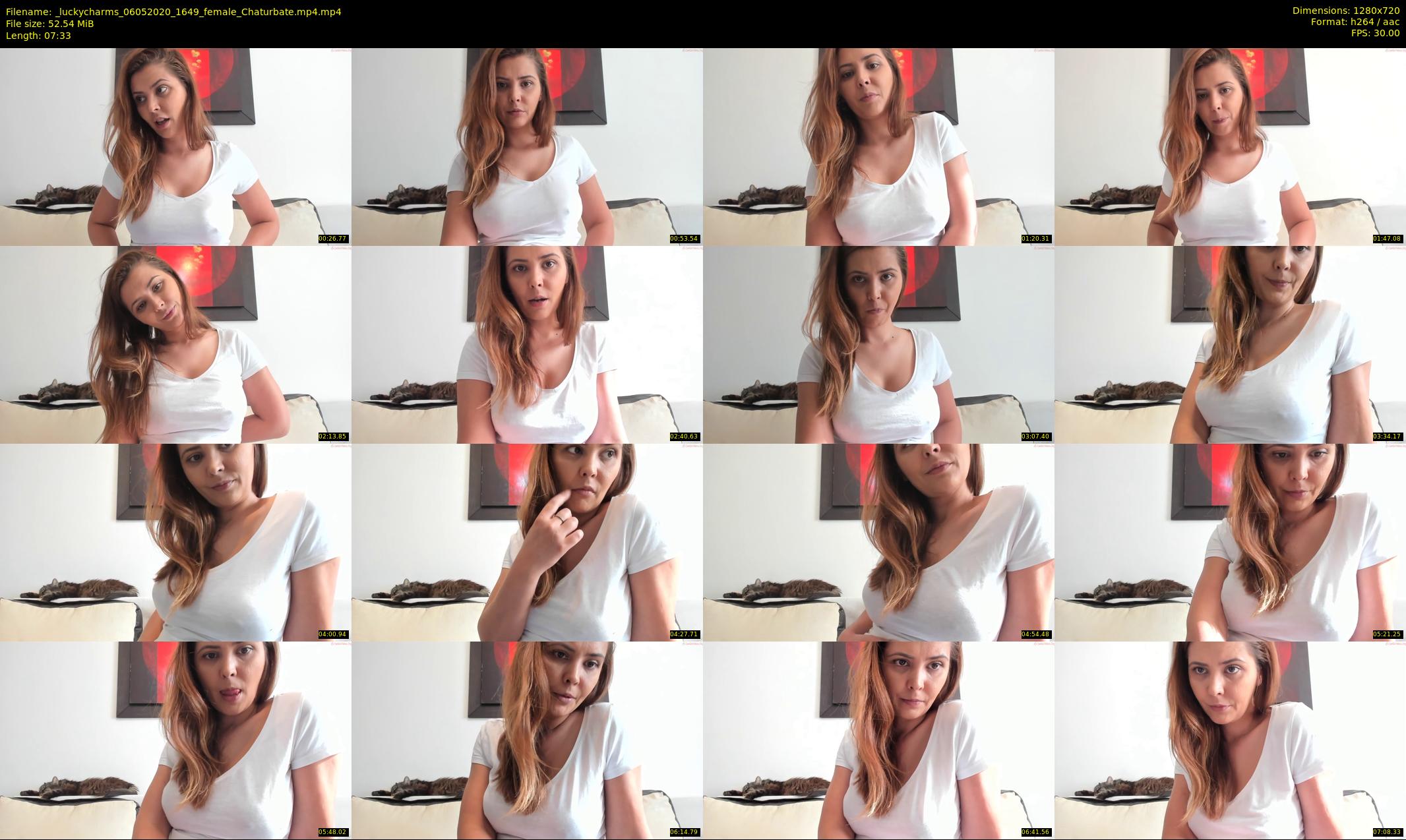 _luckycharms — 8 minute Chaturbate female cam show recording, 720p, May 6, 2020