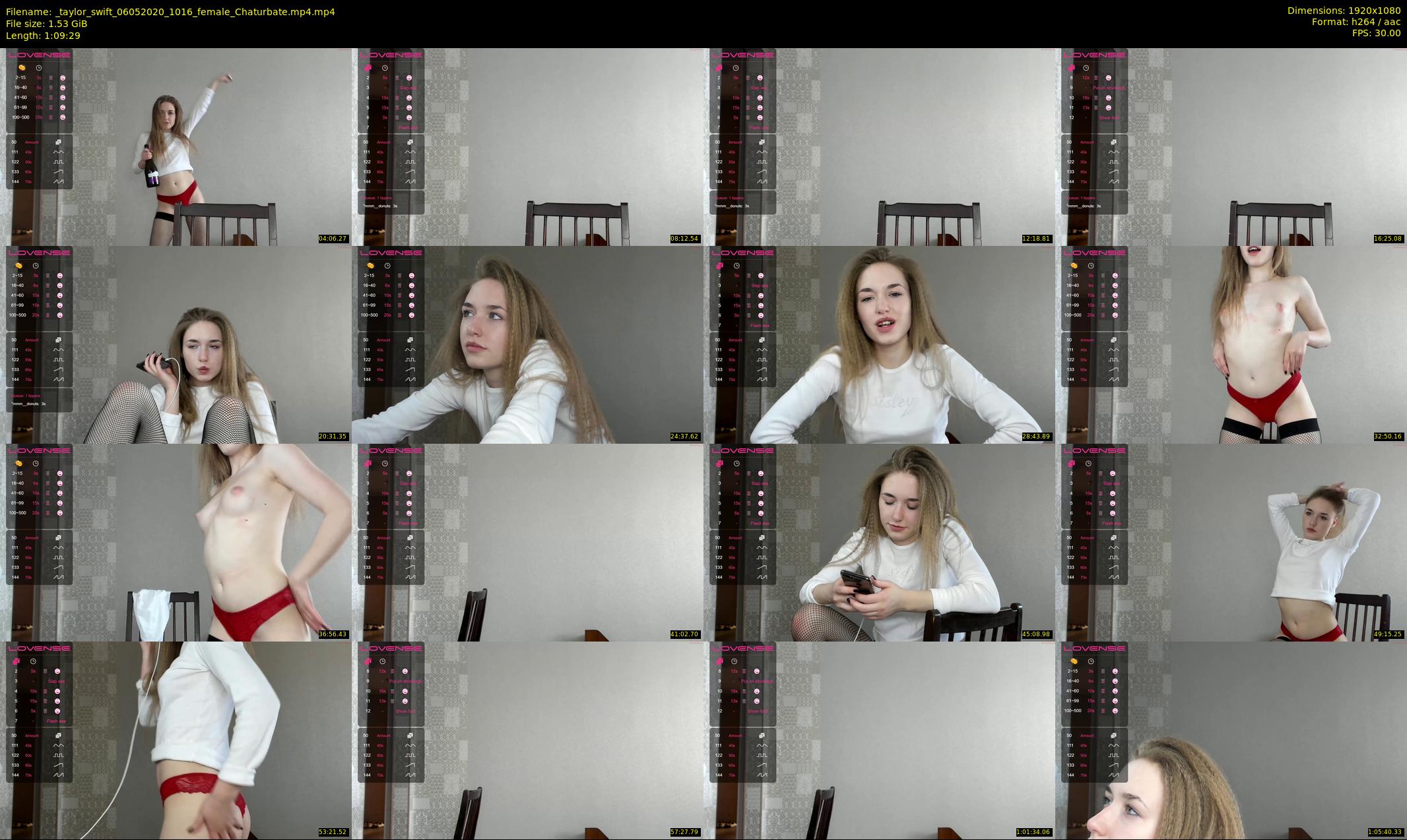 _taylor_swift — 70 minute Chaturbate female cam show recording, 1080p, May 6, 2020