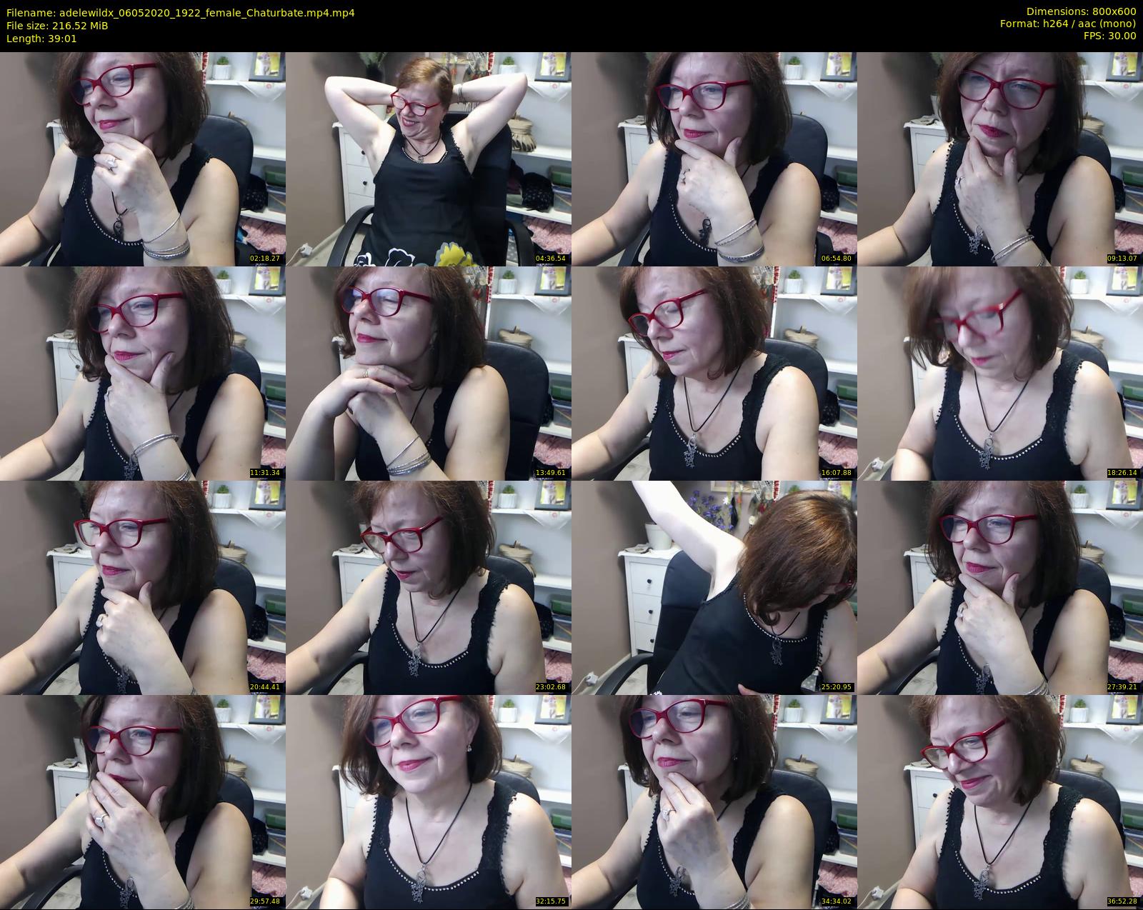 adelewildx — 40 minute Chaturbate female cam show recording, 480p, May 6, 2020