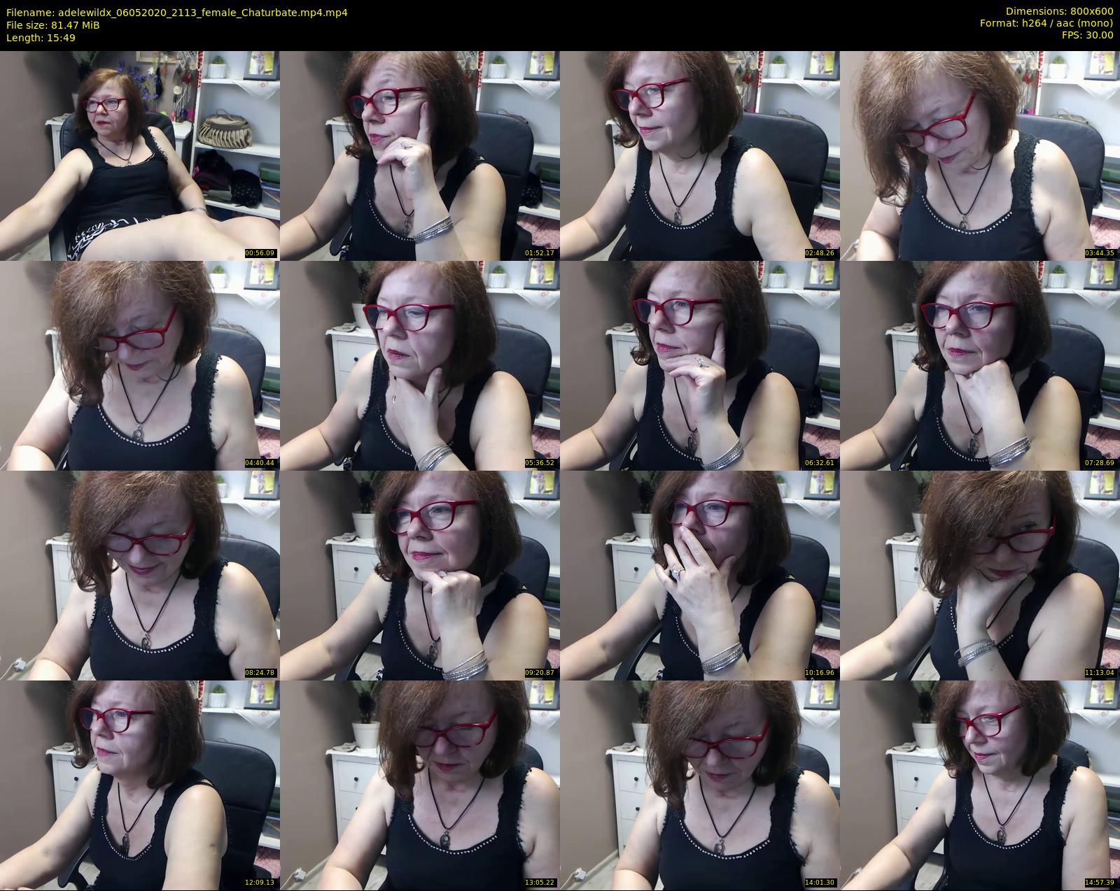 adelewildx — 16 minute Chaturbate female cam show recording, 480p, May 6, 2020