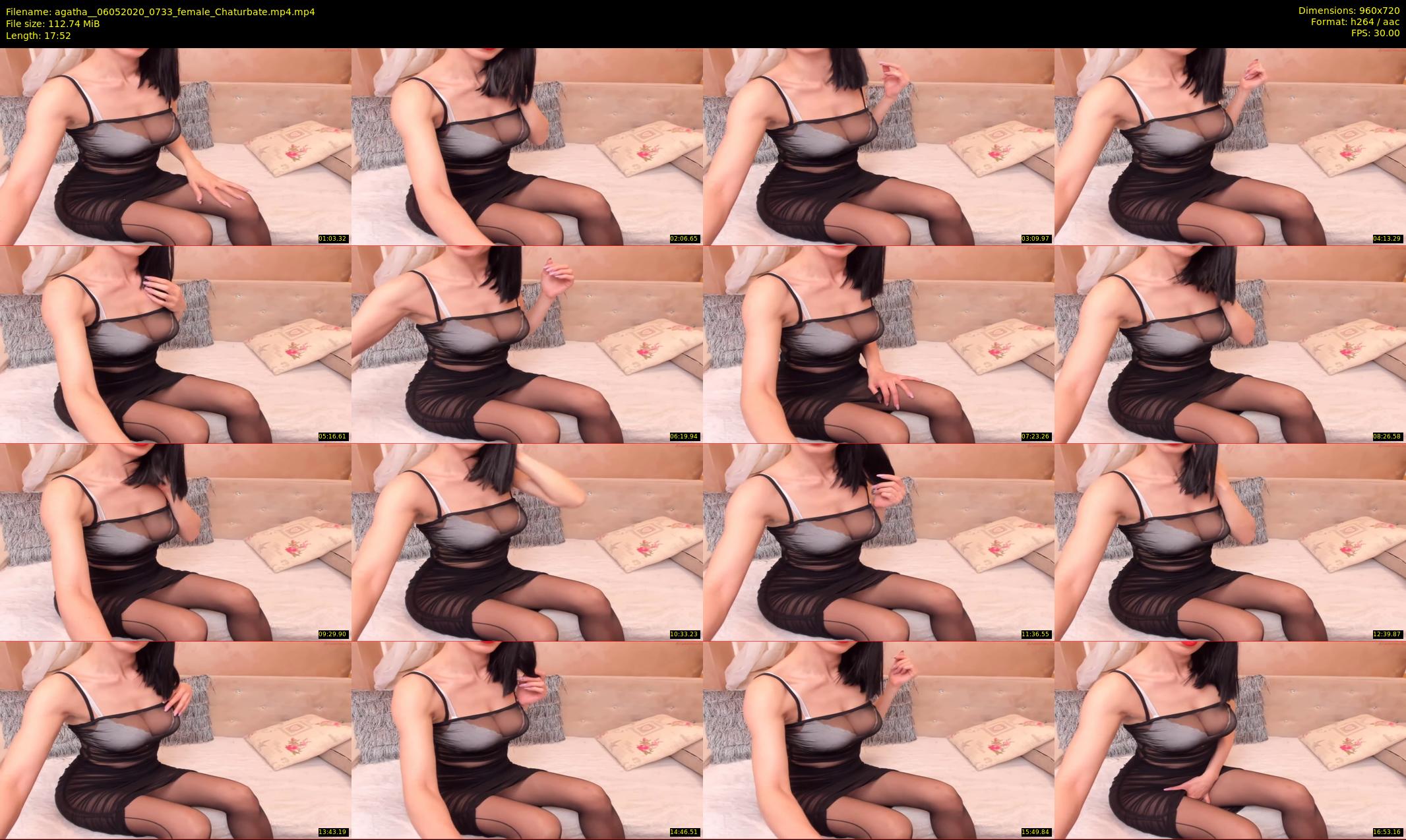 agatha_ — 18 minute Chaturbate female cam show recording, 720p, May 6, 2020