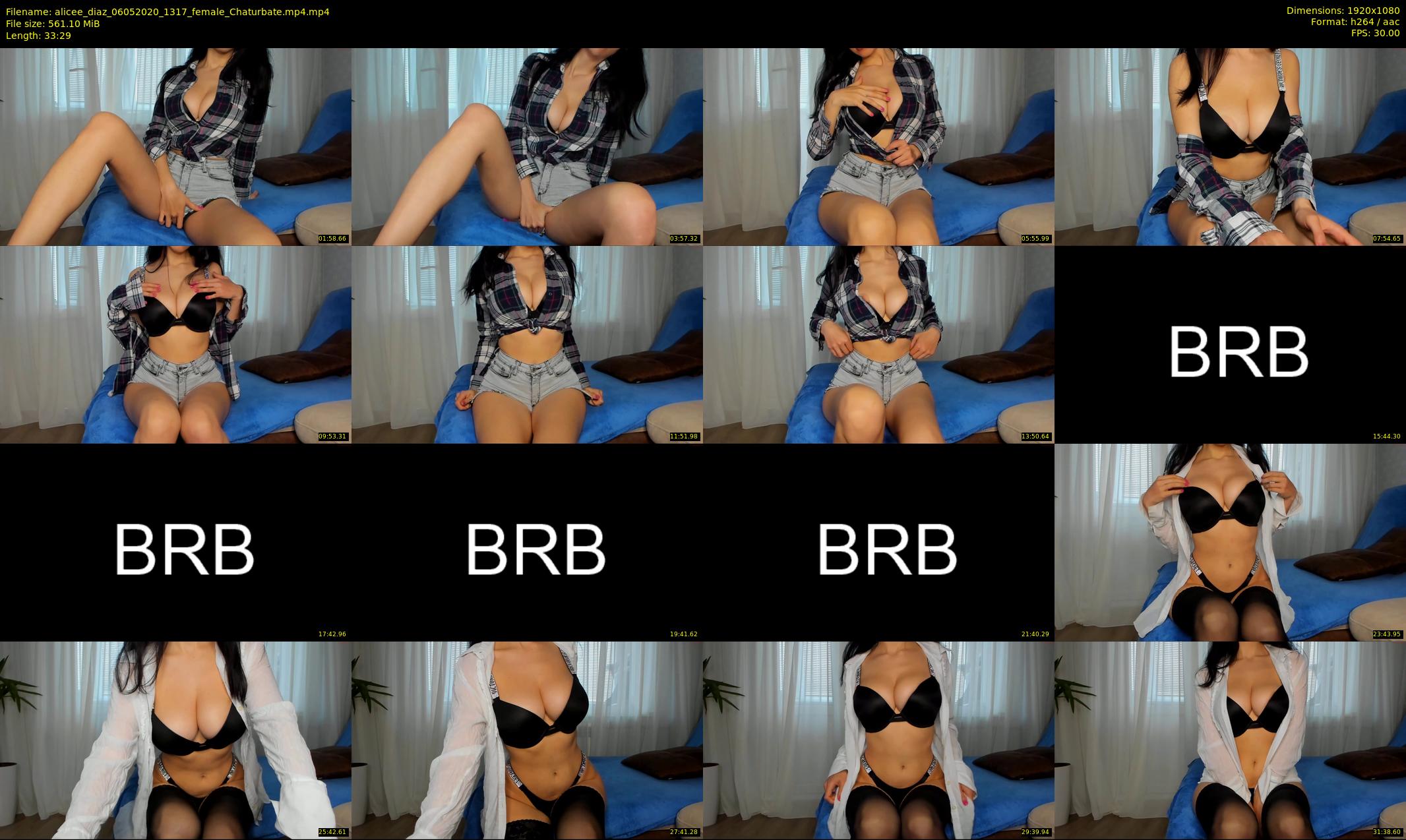 alicee_diaz — 34 minute Chaturbate female cam show recording, 1080p, May 6, 2020