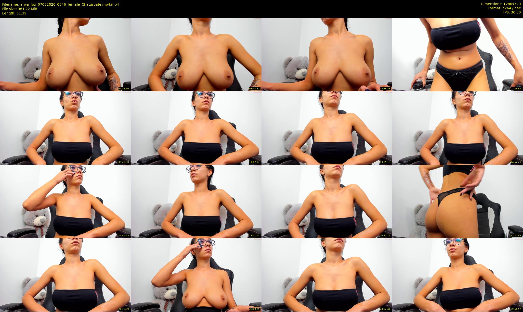 anya_fox — 32 minute Chaturbate female cam show recording, 720p, May 7, 2020
