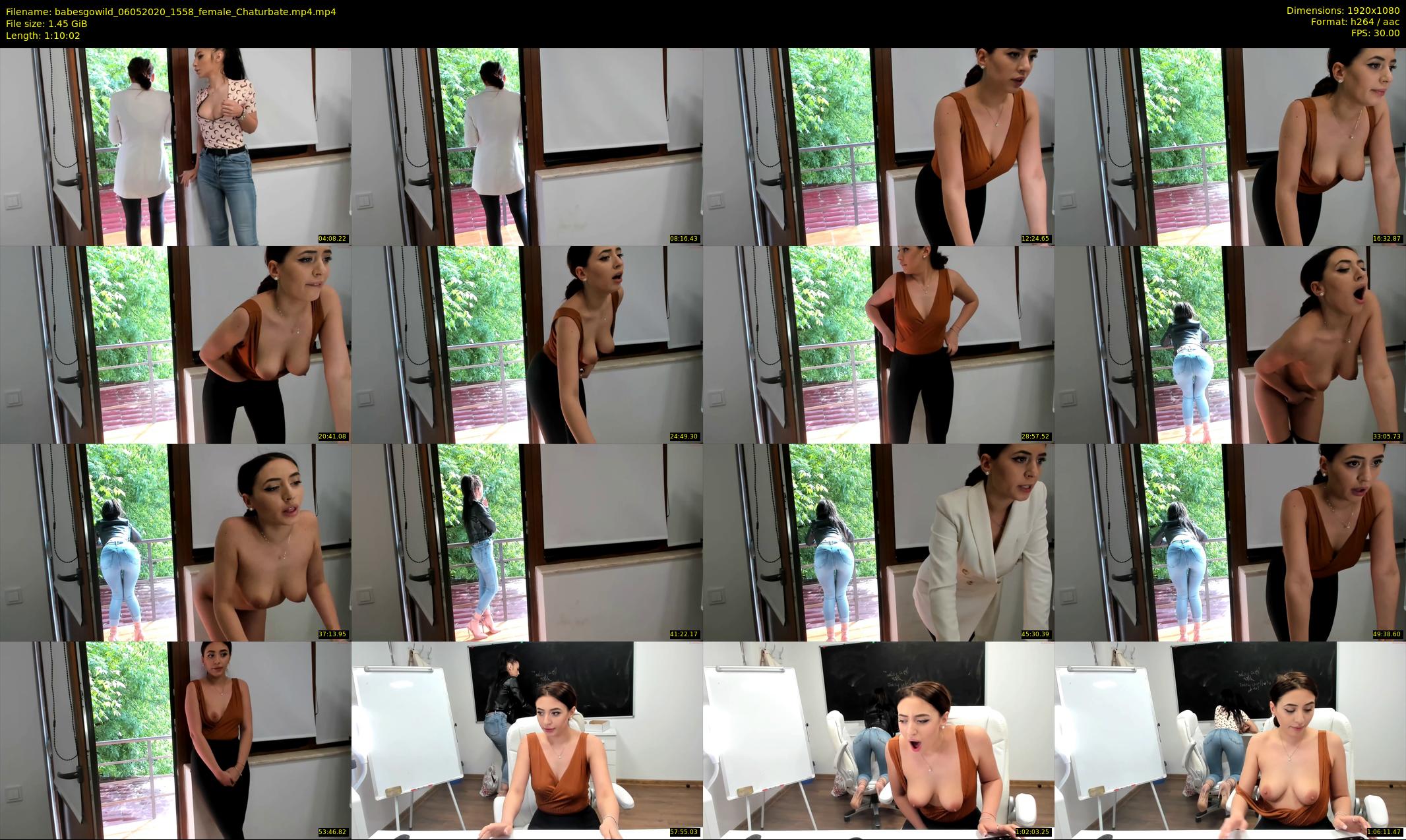 babesgowild — 71 minute Chaturbate couple cam show recording, 1080p, May 6, 2020