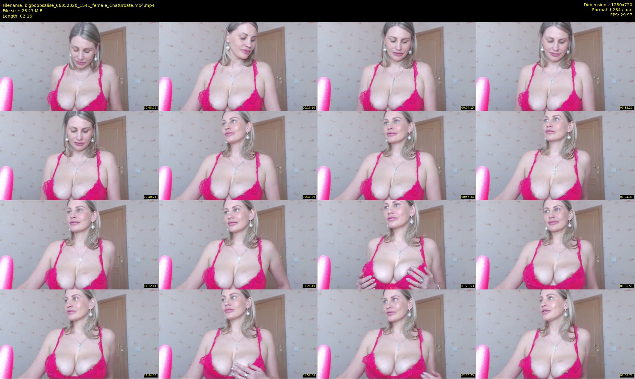bigboobsalise — 3 minute Chaturbate female cam show recording, 720p, May 6, 2020