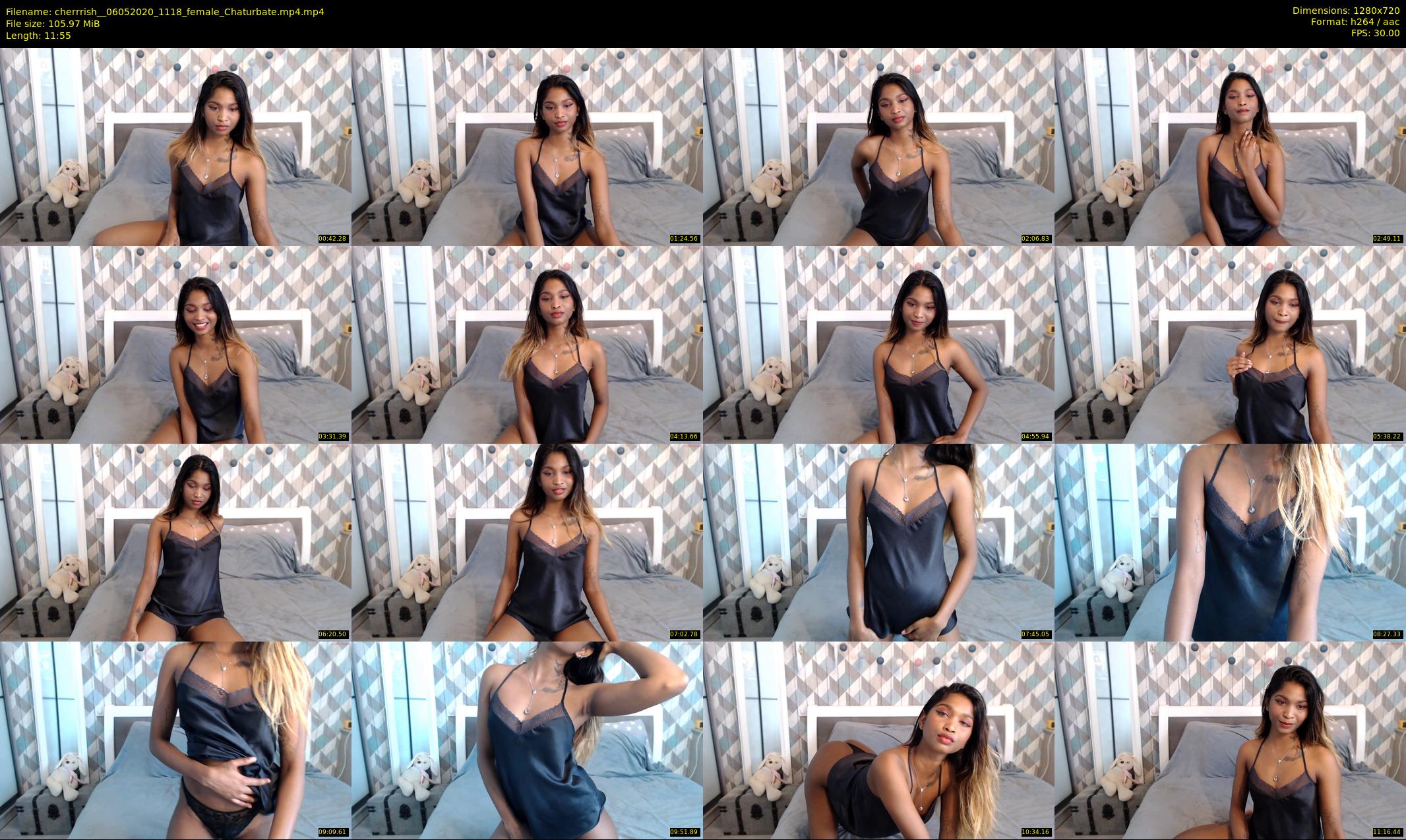 cherrrish_ — 12 minute Chaturbate female cam show recording, 720p, May 6, 2020