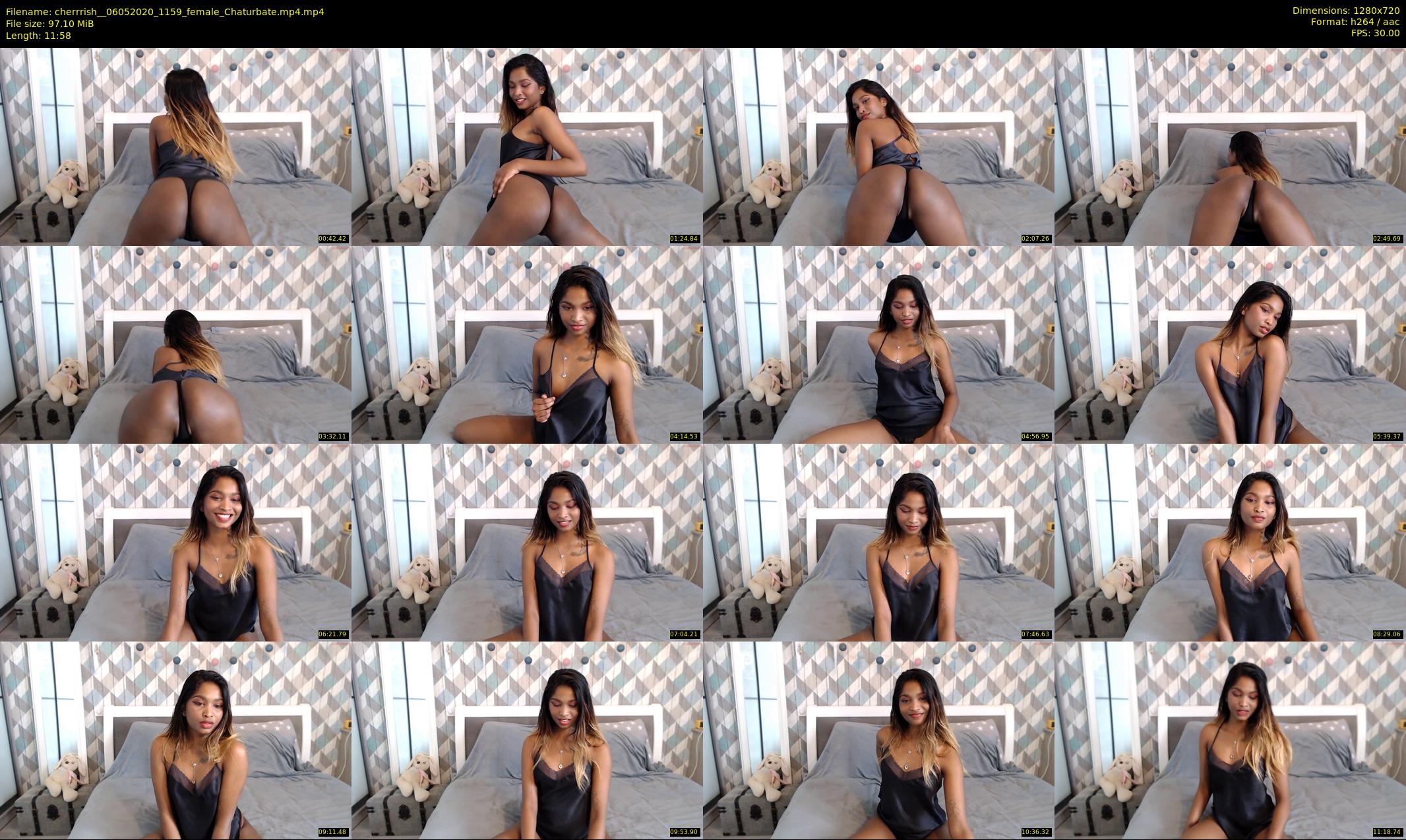 cherrrish_ — 12 minute Chaturbate female cam show recording, 720p, May 6, 2020