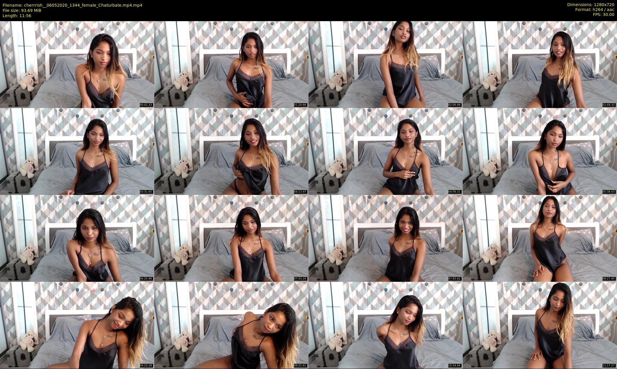 cherrrish_ — 12 minute Chaturbate female cam show recording, 720p, May 6, 2020