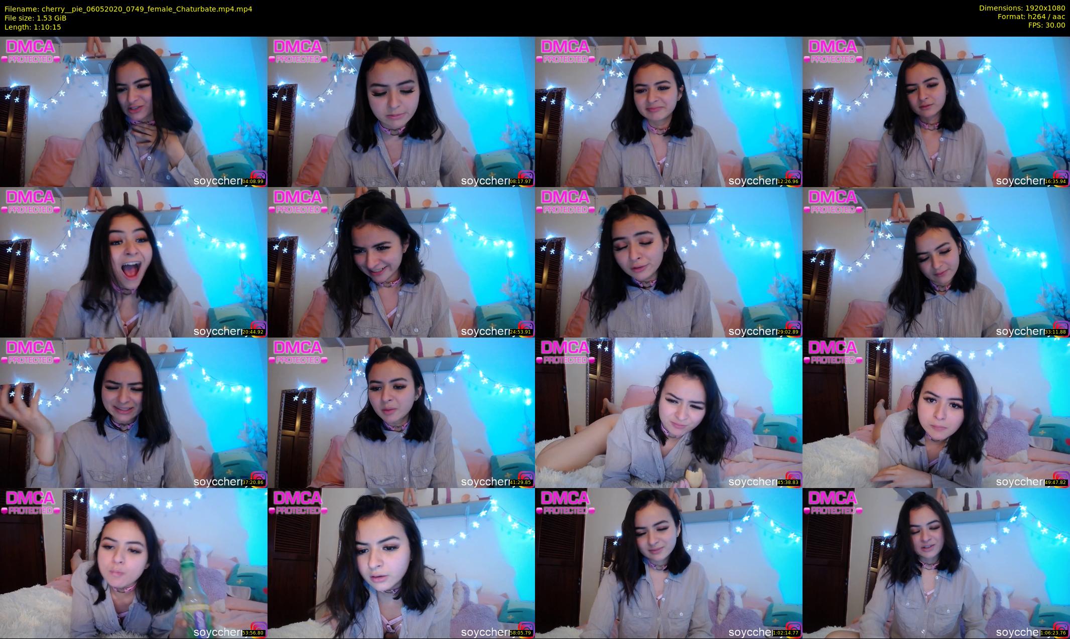 cherry__pie — 71 minute Chaturbate female cam show recording, 1080p, May 6, 2020