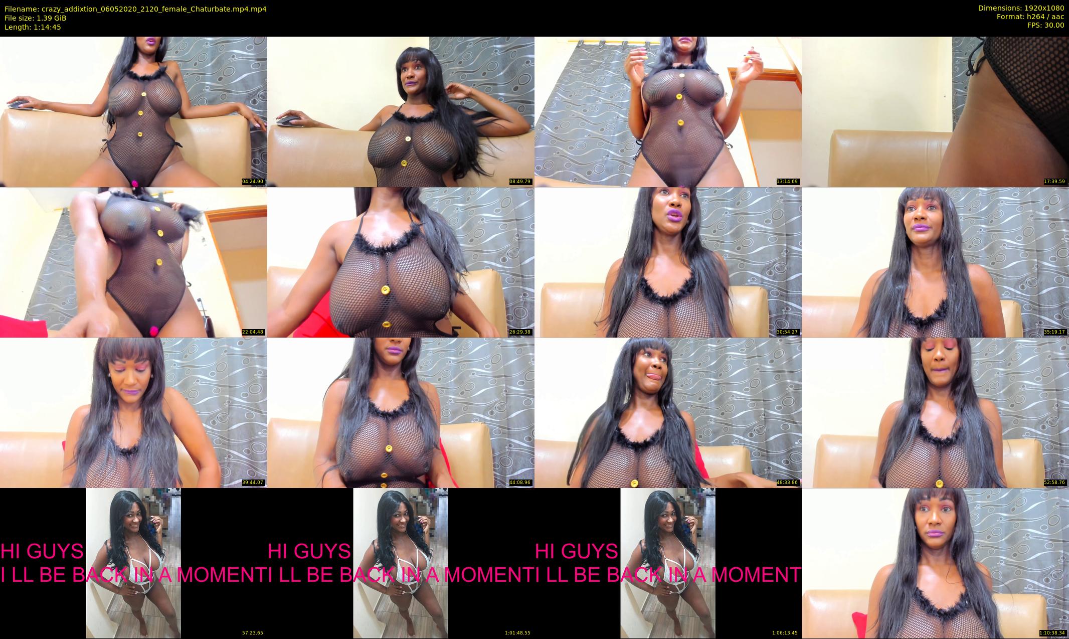crazy_addixtion — 75 minute Chaturbate female cam show recording, 1080p, May 6, 2020