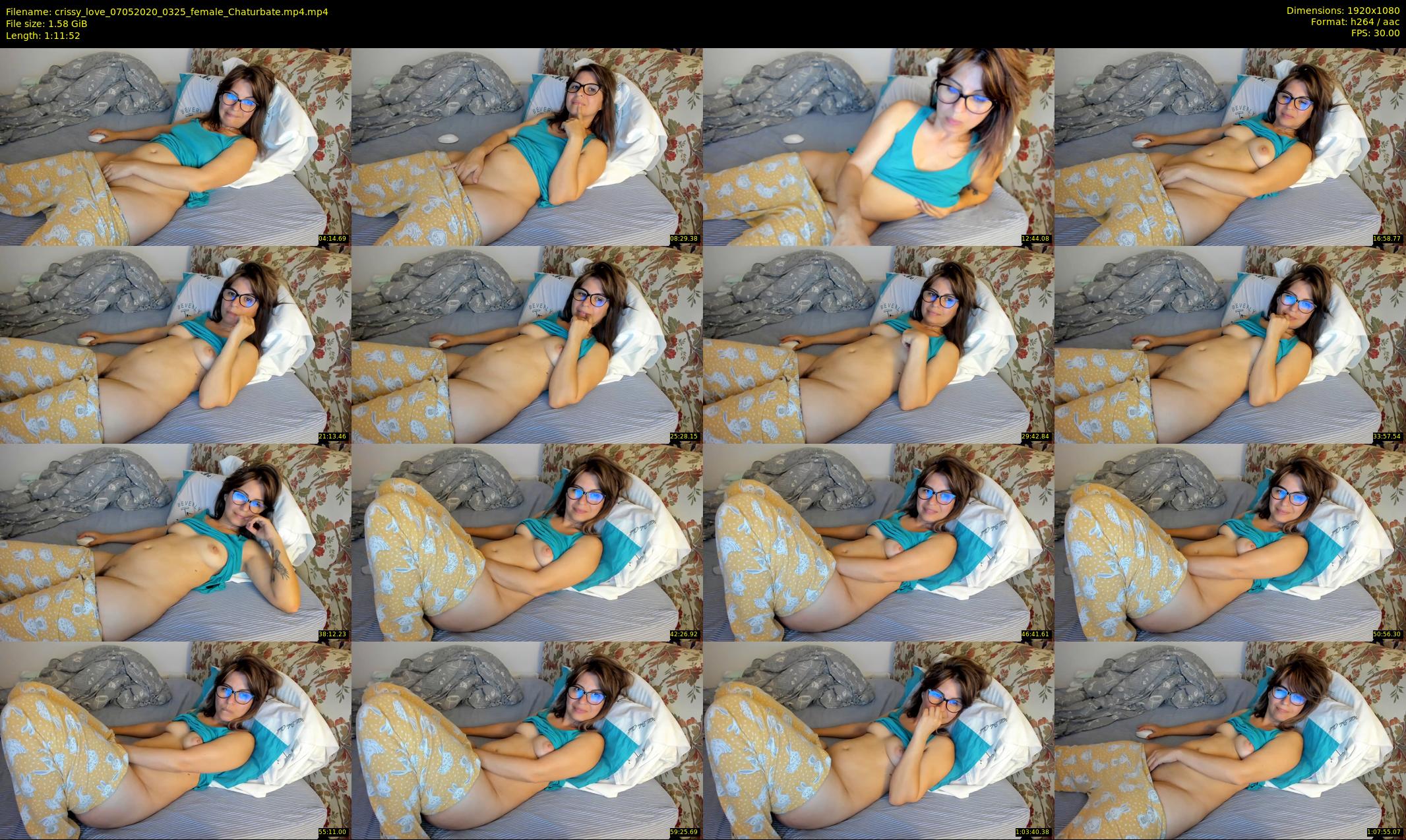 crissy_love — 72 minute Chaturbate female cam show recording, 1080p, May 7, 2020