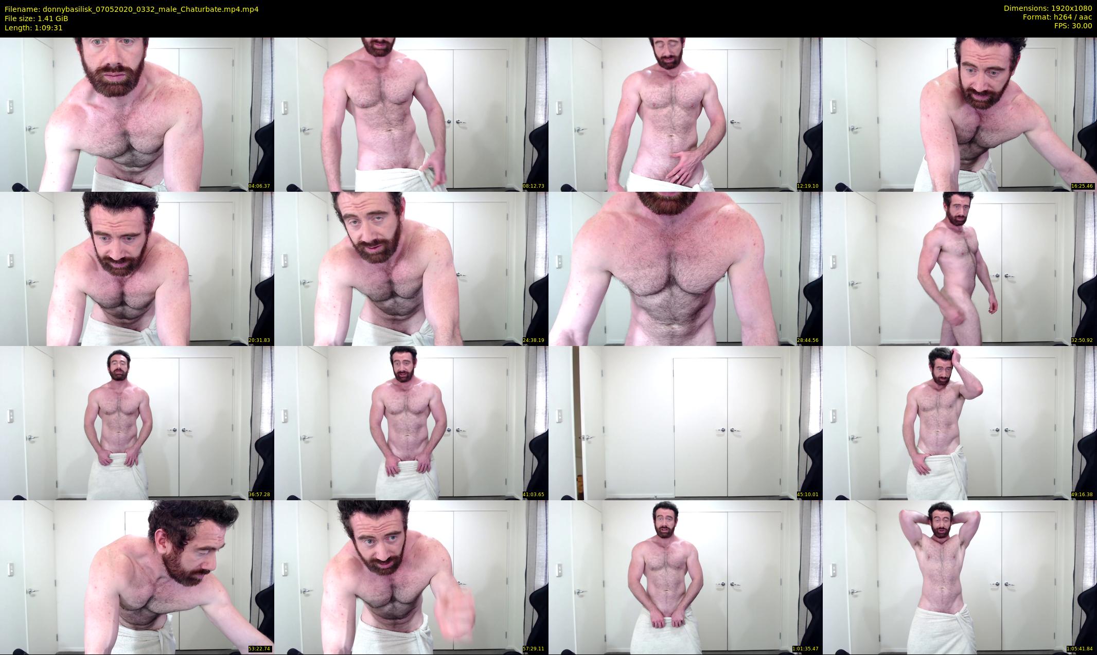donnybasilisk — 70 minute Chaturbate male cam show recording, 1080p, May 7, 2020