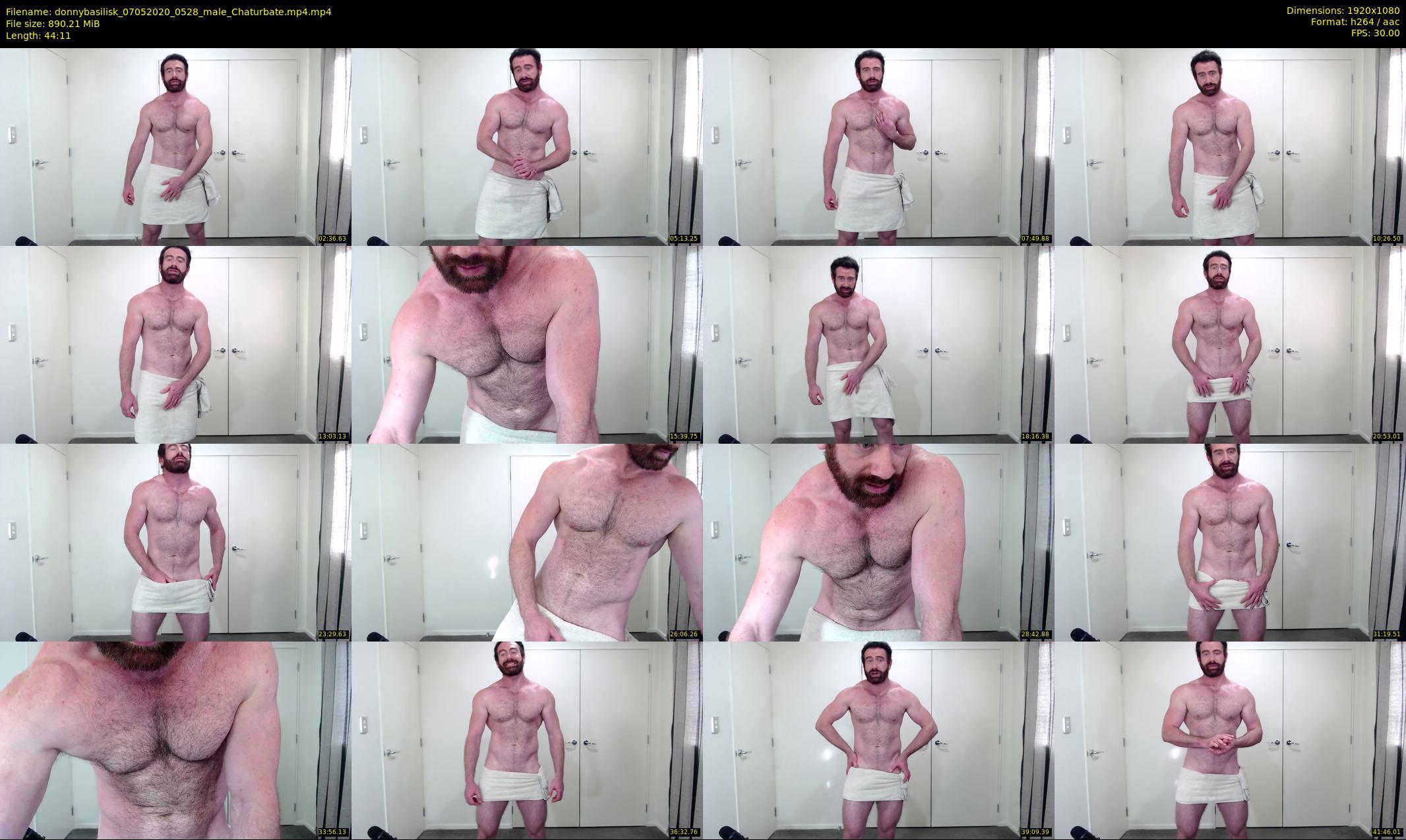 donnybasilisk — 45 minute Chaturbate male cam show recording, 1080p, May 7, 2020