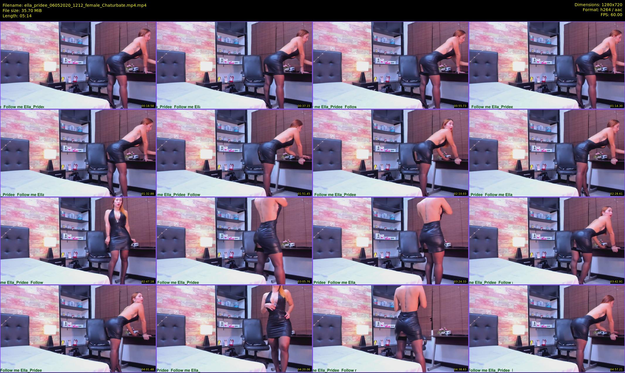 ella_pridee — 6 minute Chaturbate female cam show recording, 720p, May 6, 2020