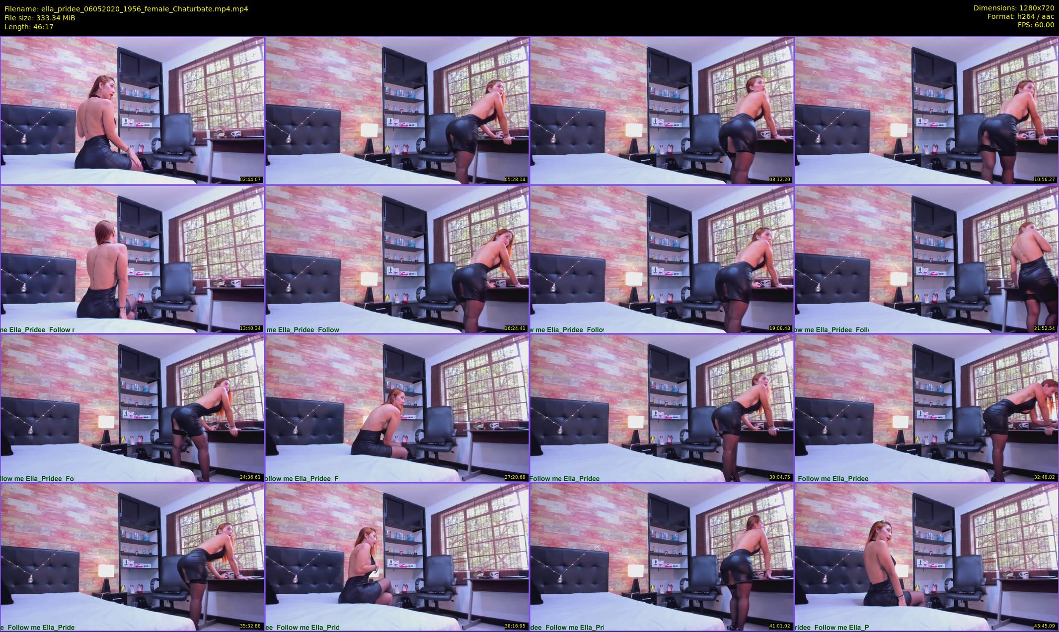ella_pridee — 47 minute Chaturbate female cam show recording, 720p, May 6, 2020