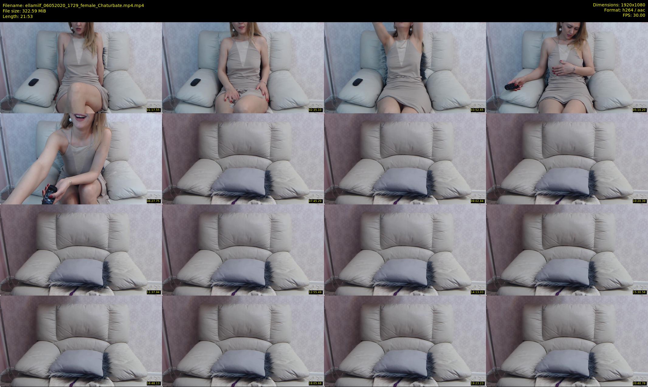 ellamilf — 22 minute Chaturbate female cam show recording, 1080p, May 6, 2020