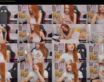 ginger_pie — 55 minute Chaturbate female cam show recording, 1080p, May 6, 2020