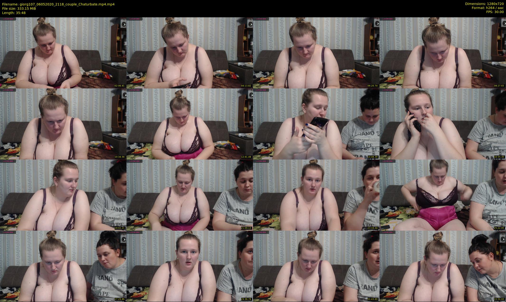 giorg107 — 36 minute Chaturbate couple cam show recording, 720p, May 6, 2020