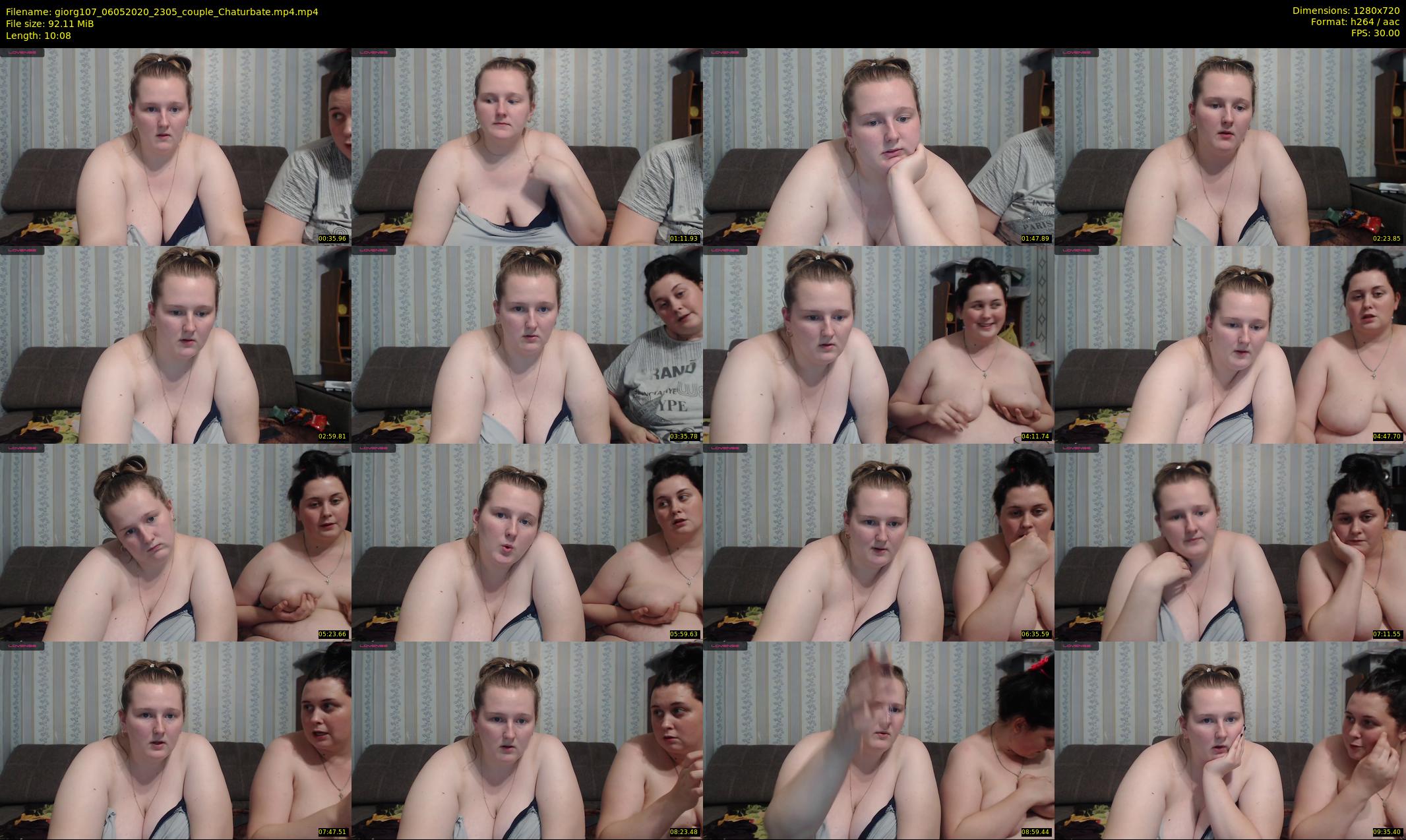 giorg107 — 11 minute Chaturbate couple cam show recording, 720p, May 6, 2020