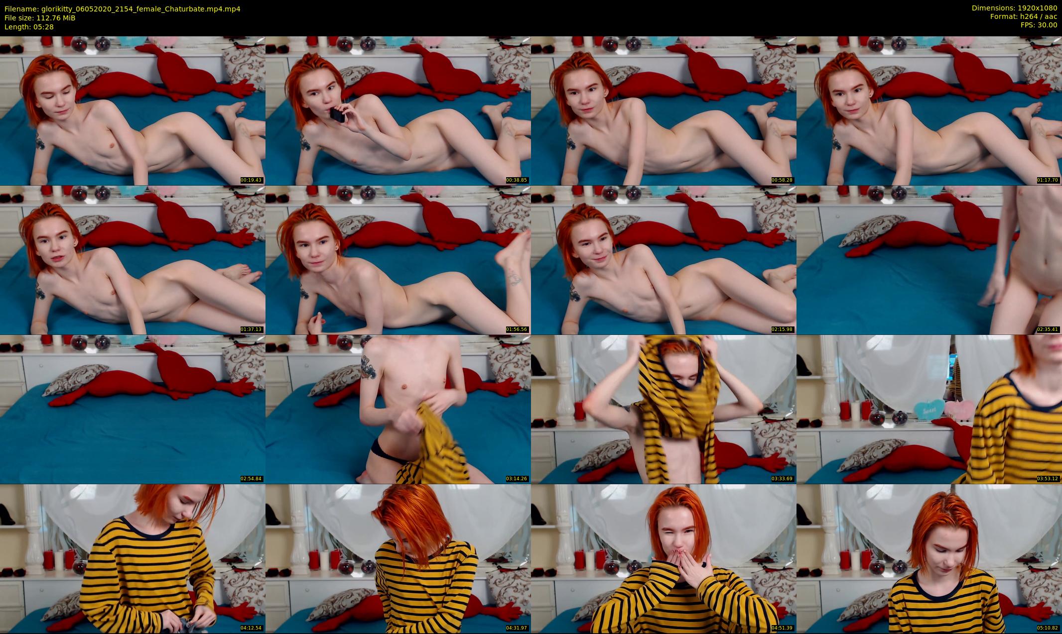 glorikitty — 6 minute Chaturbate female cam show recording, 1080p, May 6, 2020
